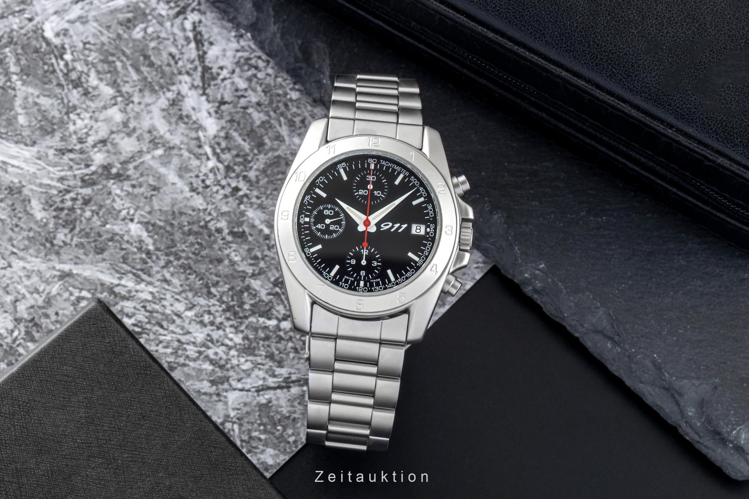 Porsche Design by Eterna cronografo acciaio automatismo orologio da uomo 1506.41  [2600092]