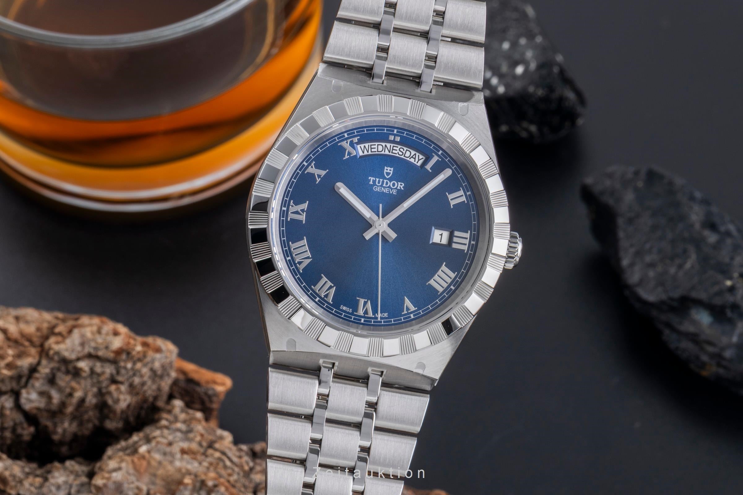 Tudor Royal acier automatique montre pour hommes 28600-0005 LP: 2880EUR  [2600096]