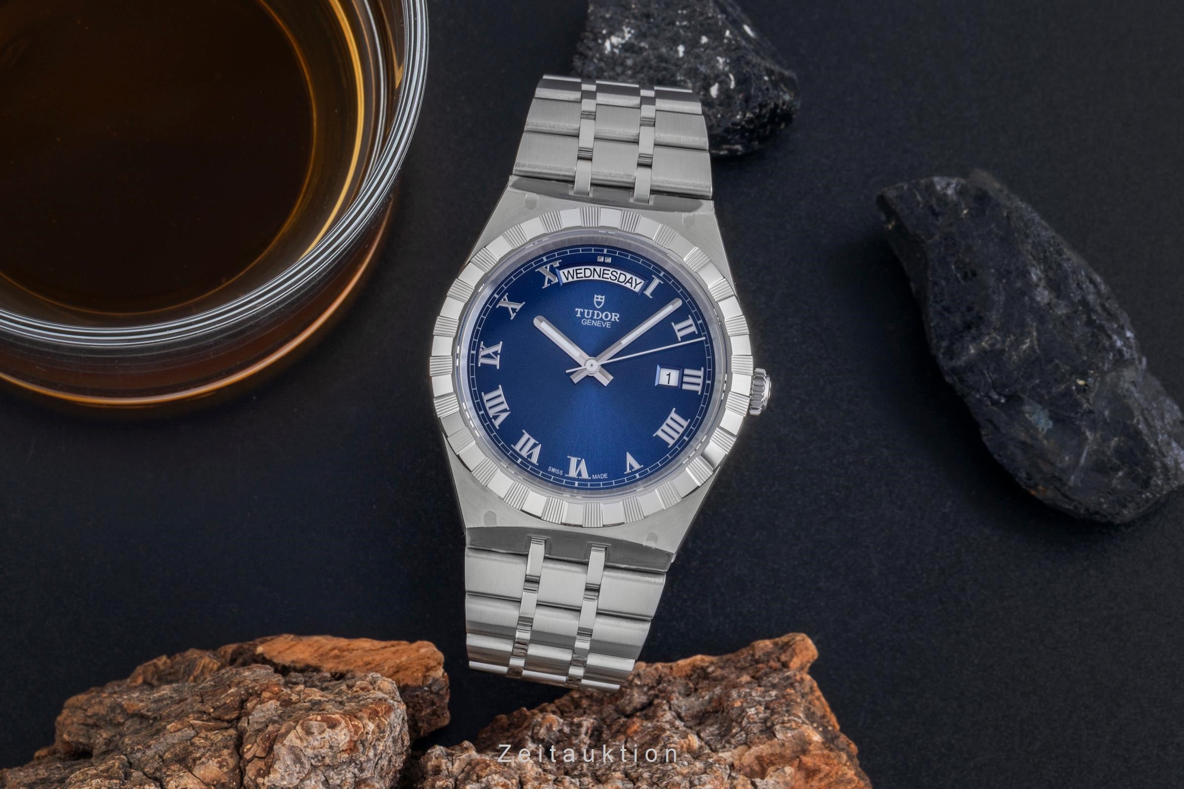 Tudor Royal acier automatique montre pour hommes 28600-0005 LP: 2880EUR  [2600096]