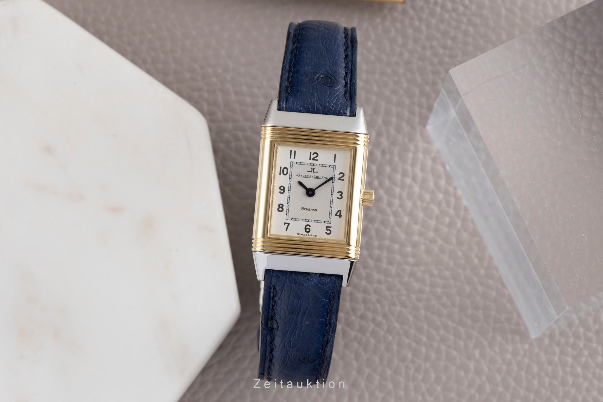 Jaeger LeCoultre Reverso acier / or  à remontage manuel montre pour femmes 260.5.86  [2600098]