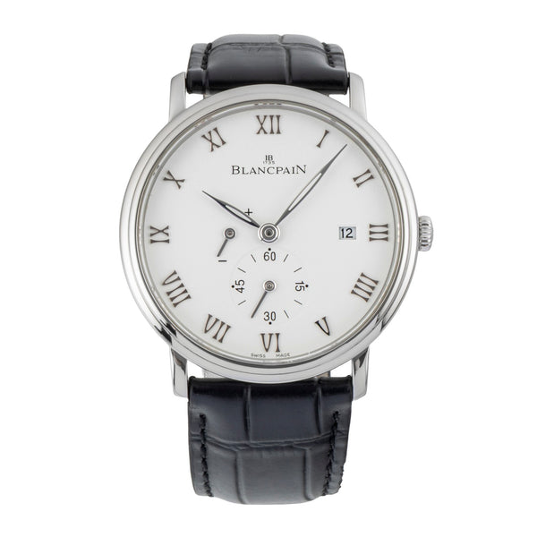 Blancpain Villeret steel manual winding men's watch 6606-1127-55B LP: 11100EUR  [2600099]