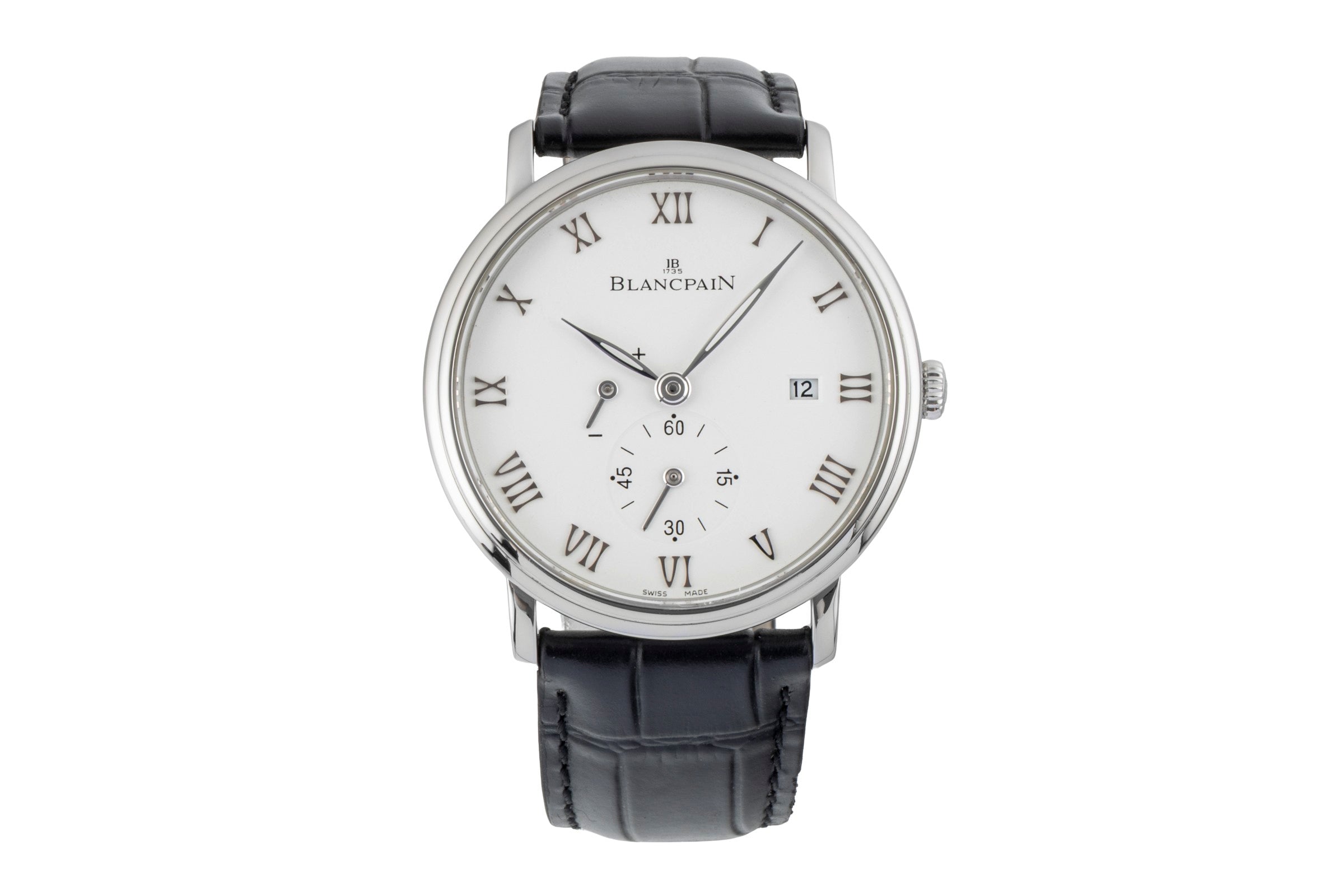Blancpain Villeret steel manual winding men's watch 6606-1127-55B LP: 11100EUR  [2600099]