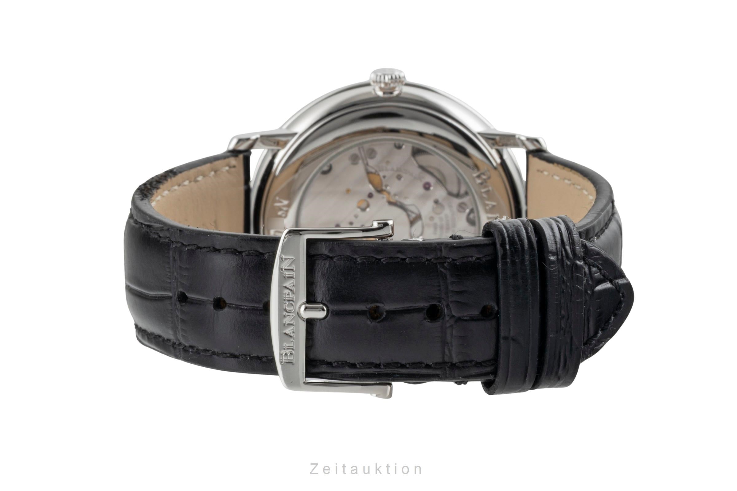 Blancpain Villeret steel manual winding Kal. 11C5 Ref. 6606-1127