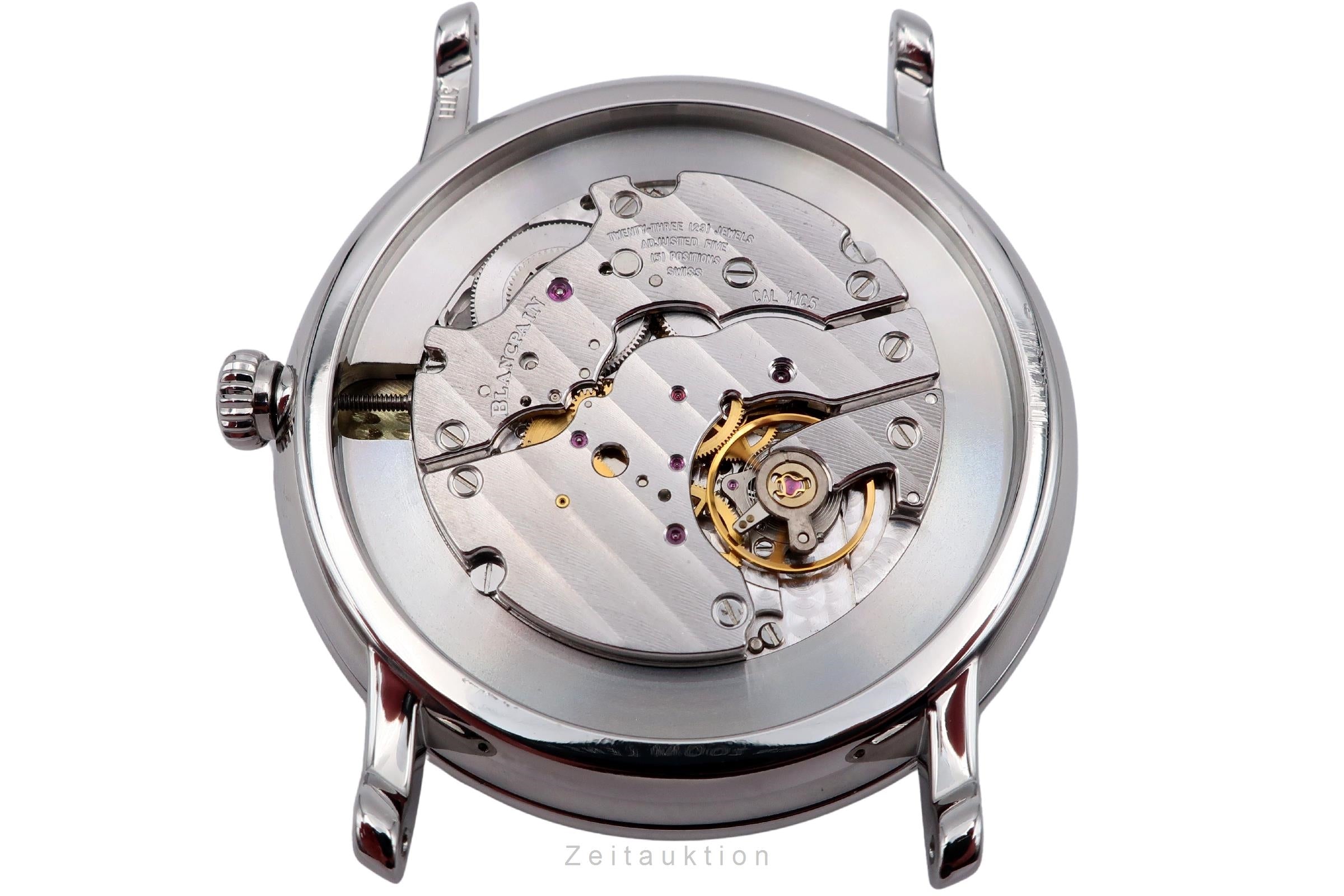 Blancpain Villeret steel manual winding men's watch 6606-1127-55B LP: 11100EUR  [2600099]