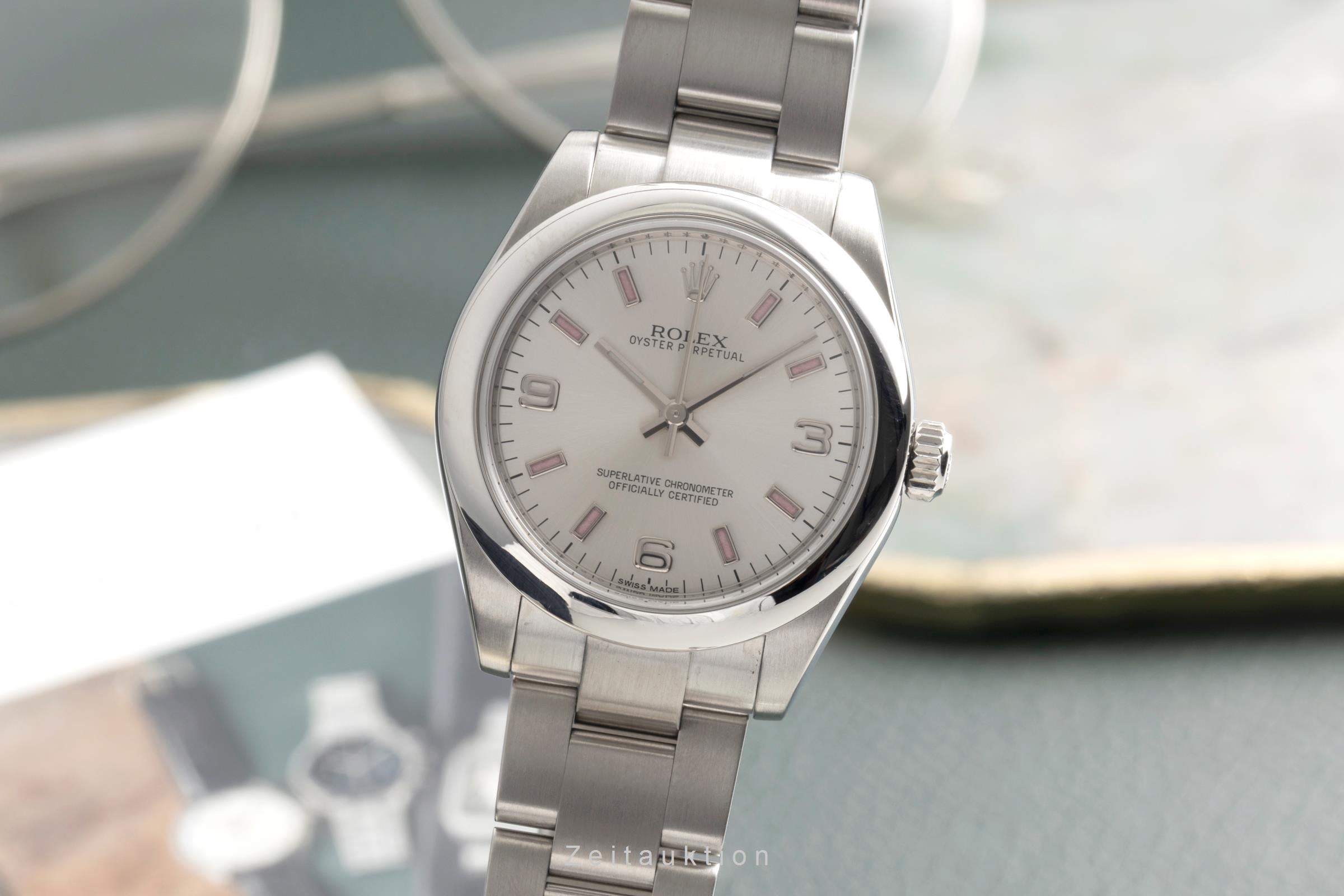 Rolex Oyster Perpetual acier automatique montre pour femmes 177200  [2600102]