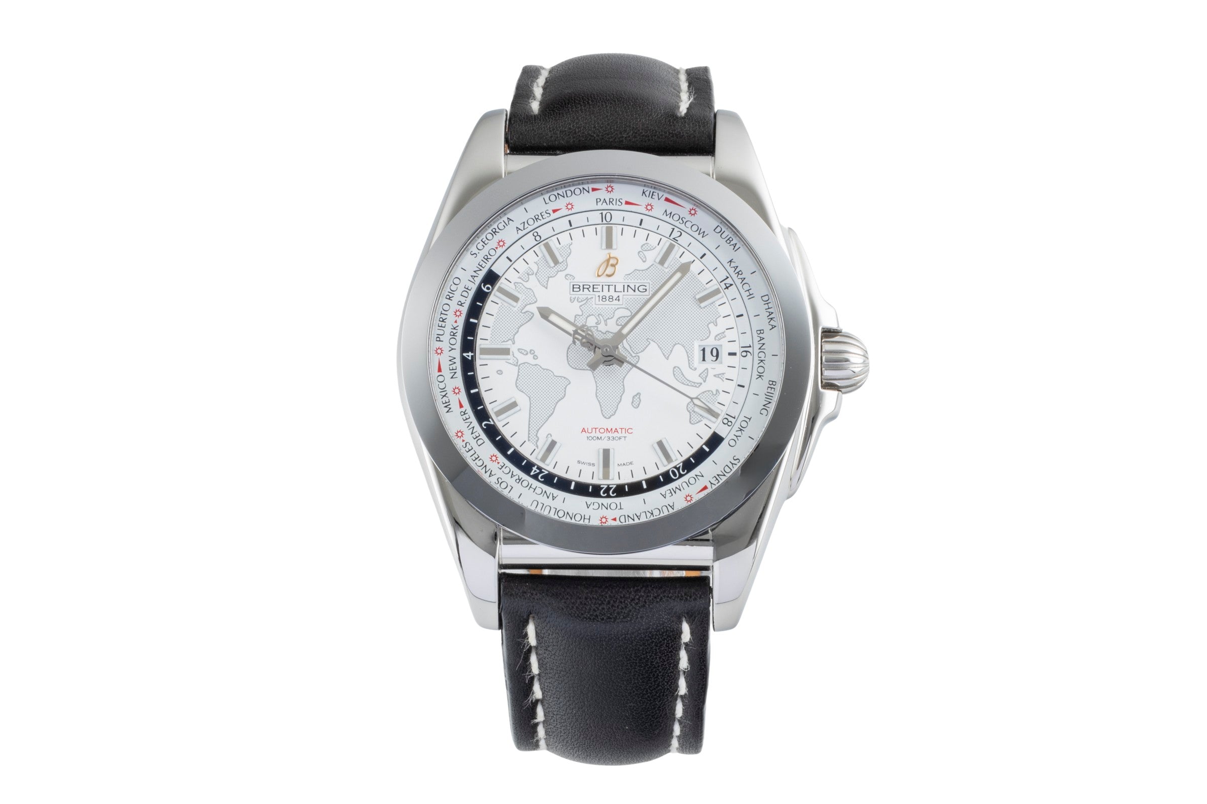 Breitling Galactic Unitime SleekT Weltzeit Automatik Herrenuhr Ref WB3510U0/A777 [2600105]