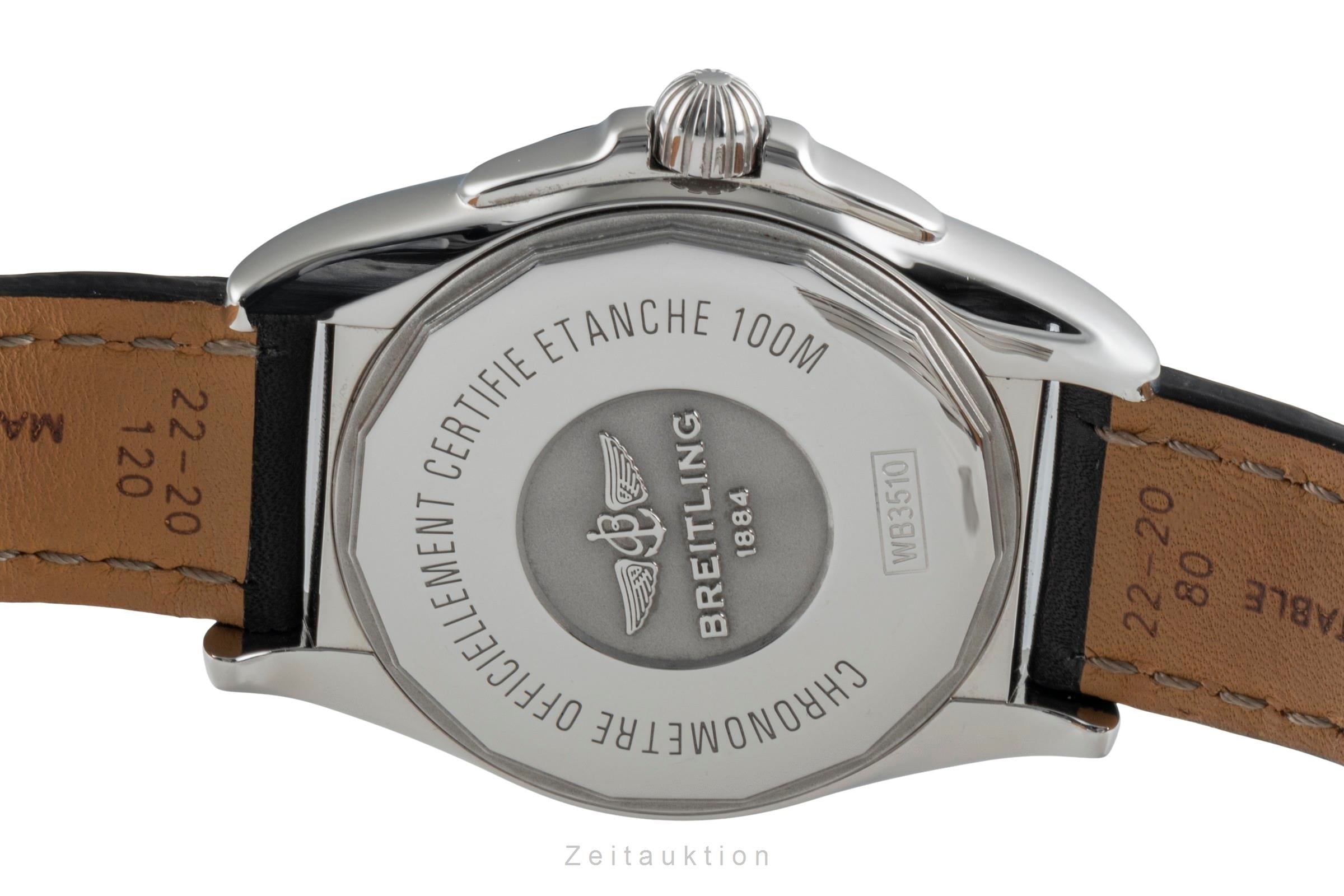 Breitling Galactic Unitime SleekT Weltzeit Automatik Herrenuhr Ref WB3510U0/A777 [2600105]