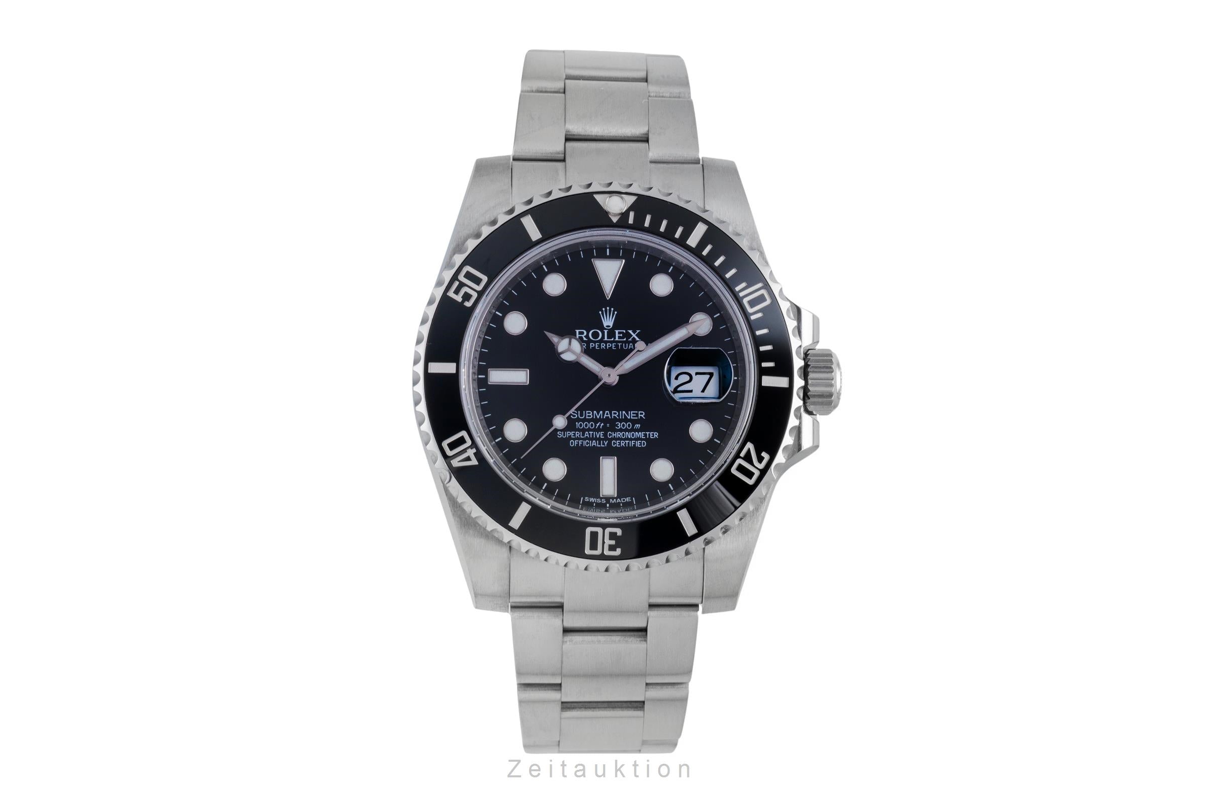Rolex Submariner steel automatic men's watch 116610LN  [2600106]
