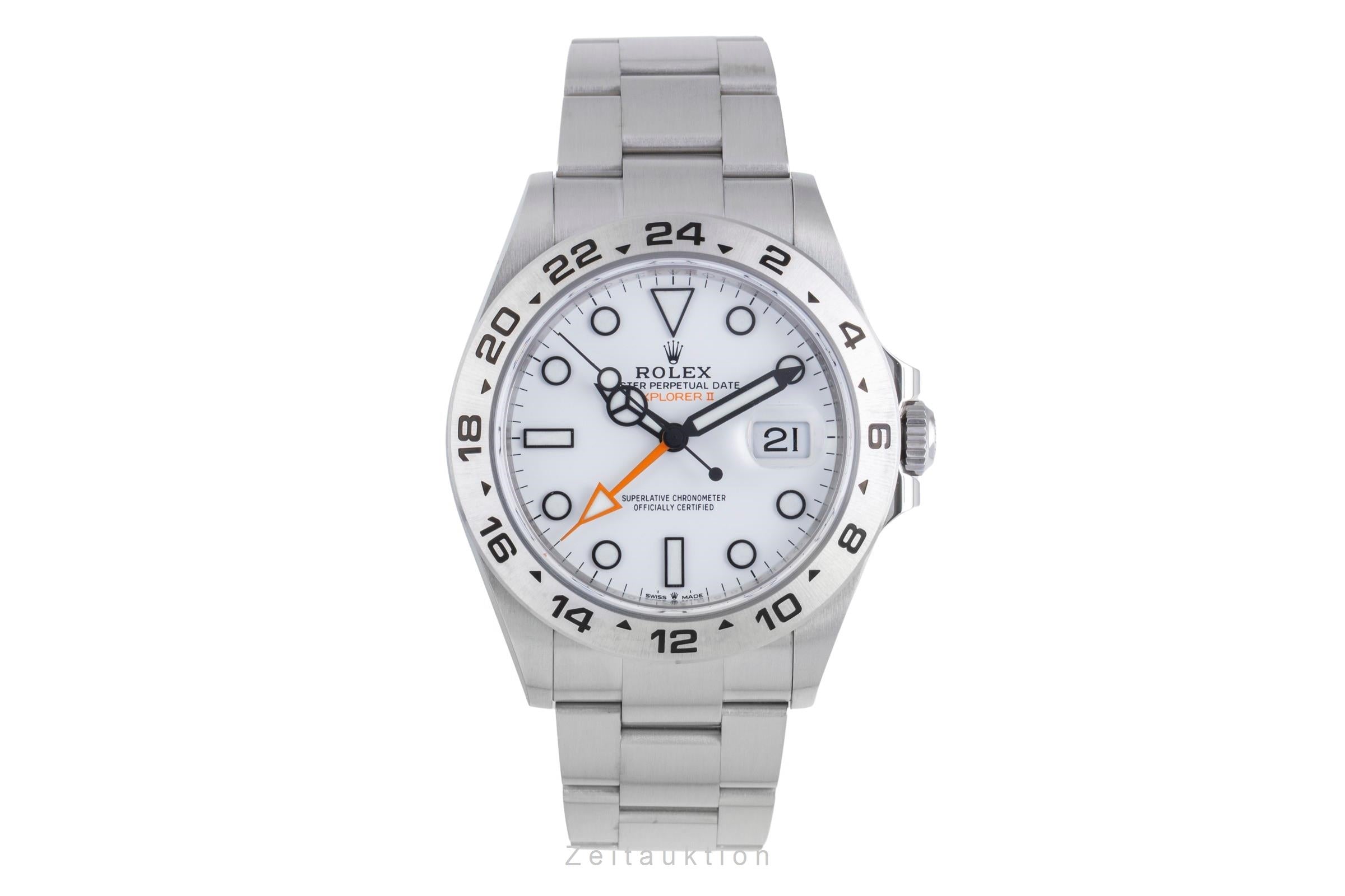 Rolex Explorer II Automatik Edelstahl Herrenuhr Ref. 226570 Box & Papiere 2024 [2600111]