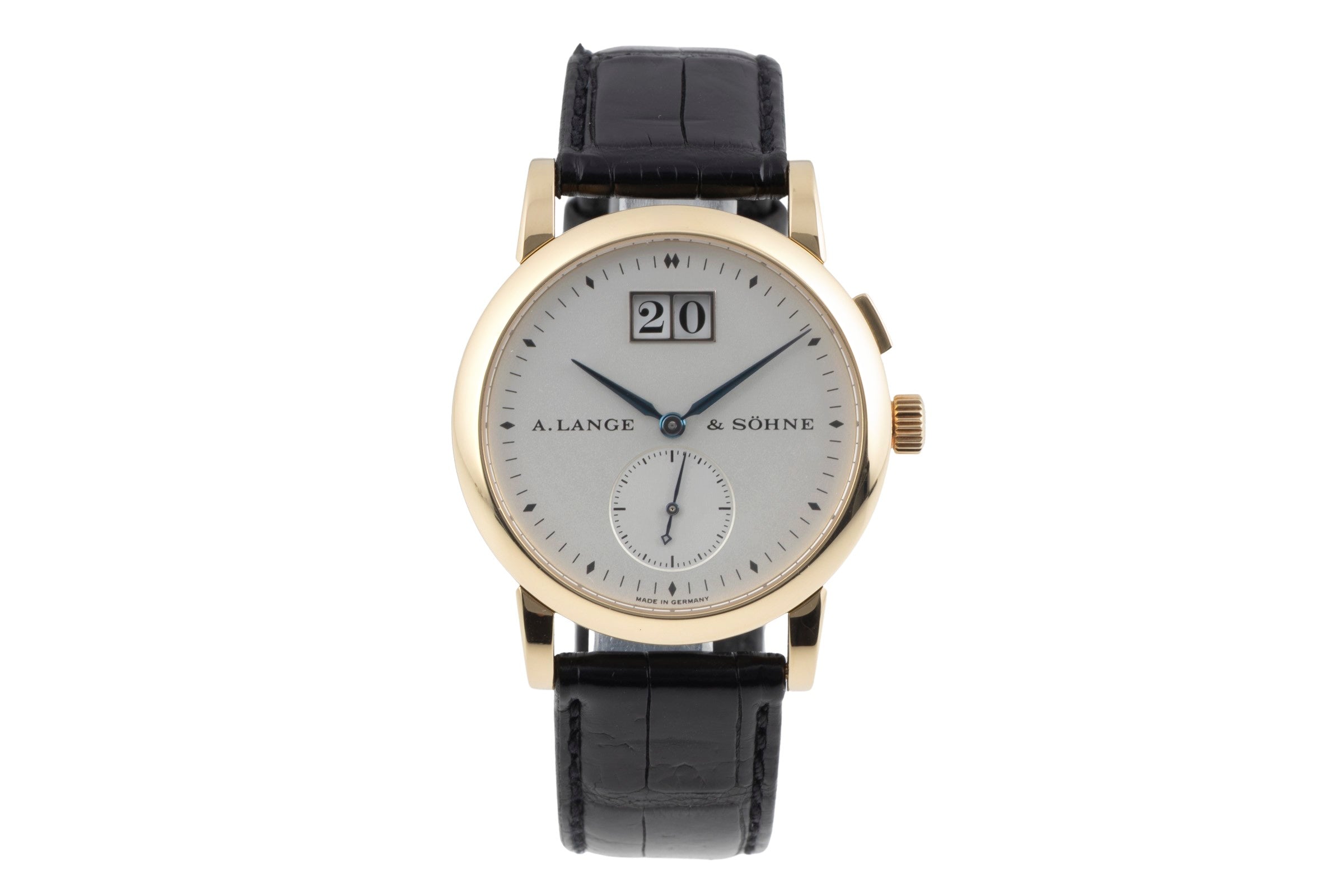 A. Lange & Söhne Saxonia 18 ct gold manual winding Kal. L941.3 Ref