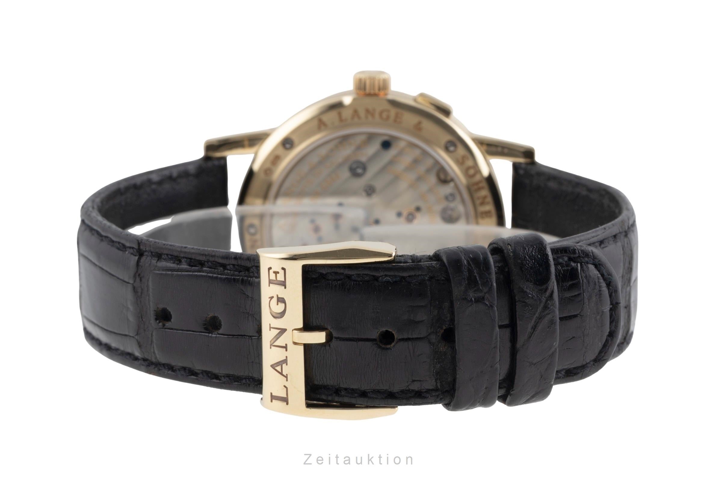 Ω A. Lange & Söhne Saxonia 18 ct gold manual winding Kal. L941.3 Ref
