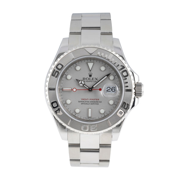 Rolex Yacht-Master 40 Oyster Stahl Platin Automatik Herren Ref. 16622 V-Serie [2600118]