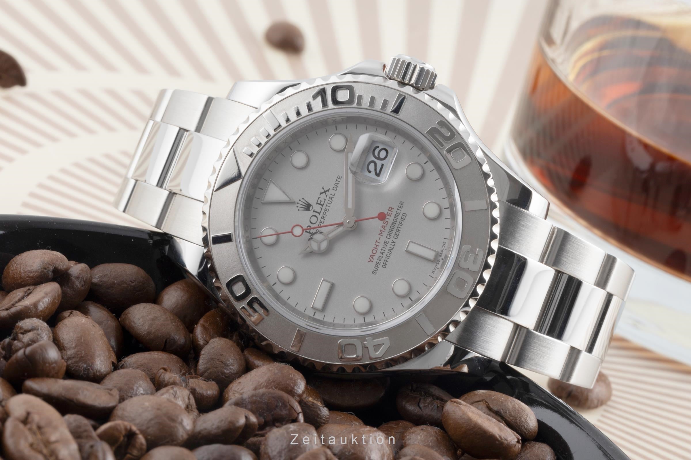 Rolex Yacht-Master 40 Oyster Stahl Platin Automatik Herren Ref. 16622 V-Serie [2600118]