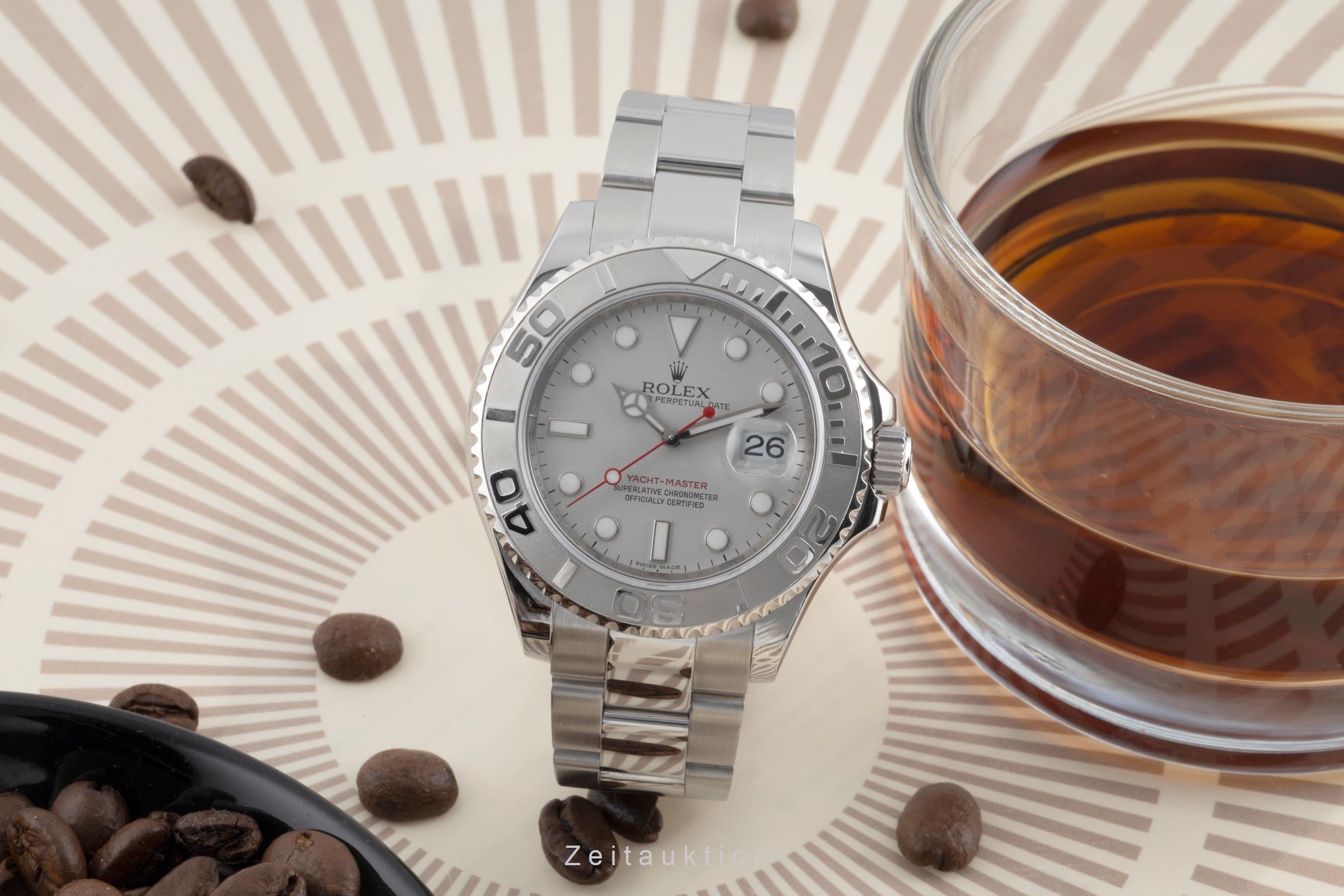 Rolex Yacht-Master 40 Oyster Stahl Platin Automatik Herren Ref. 16622 V-Serie [2600118]