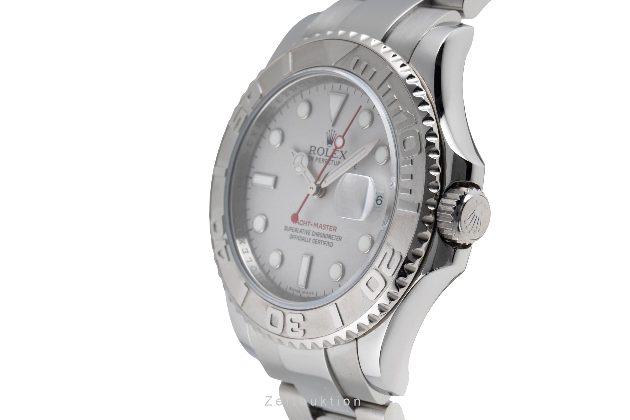 Rolex Yacht-Master 40 Oyster Stahl Platin Automatik Herren Ref. 16622 V-Serie [2600118]
