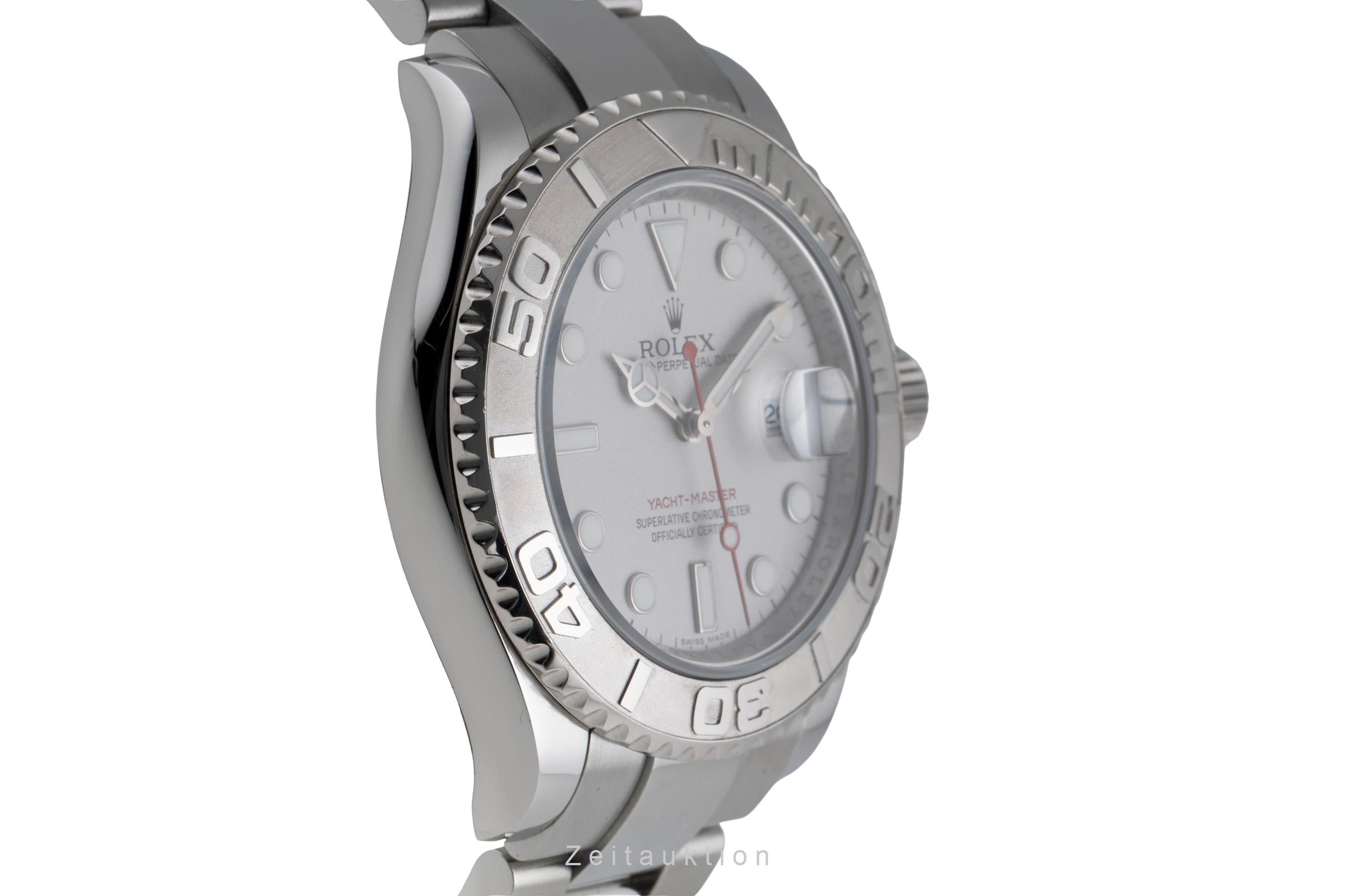 Rolex Yacht-Master 40 Oyster Stahl Platin Automatik Herren Ref. 16622 V-Serie [2600118]