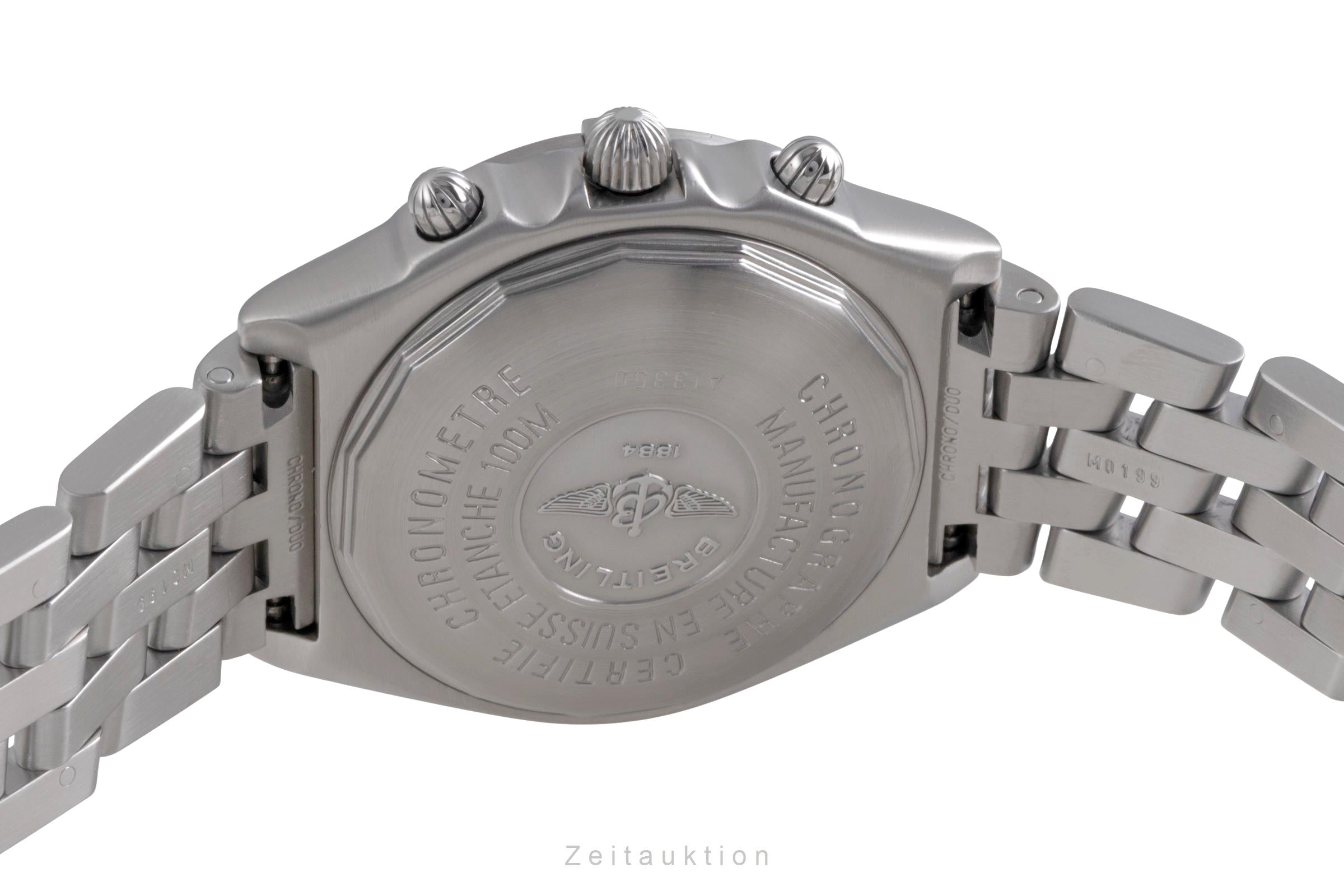 Breitling Chronomat cronógrafo acero automático reloj para caballeros A13350  [2600123]