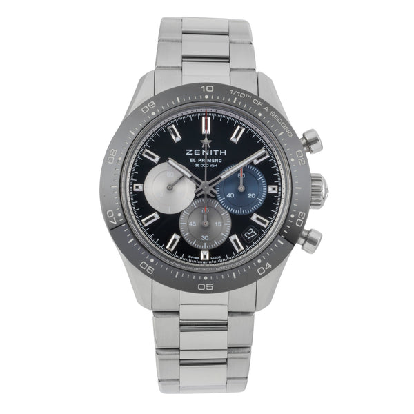 Zenith Chronomaster chronograph steel automatic men's watch 03.3100.3600/21.M3100 LP: 12200EUR  [2600124]