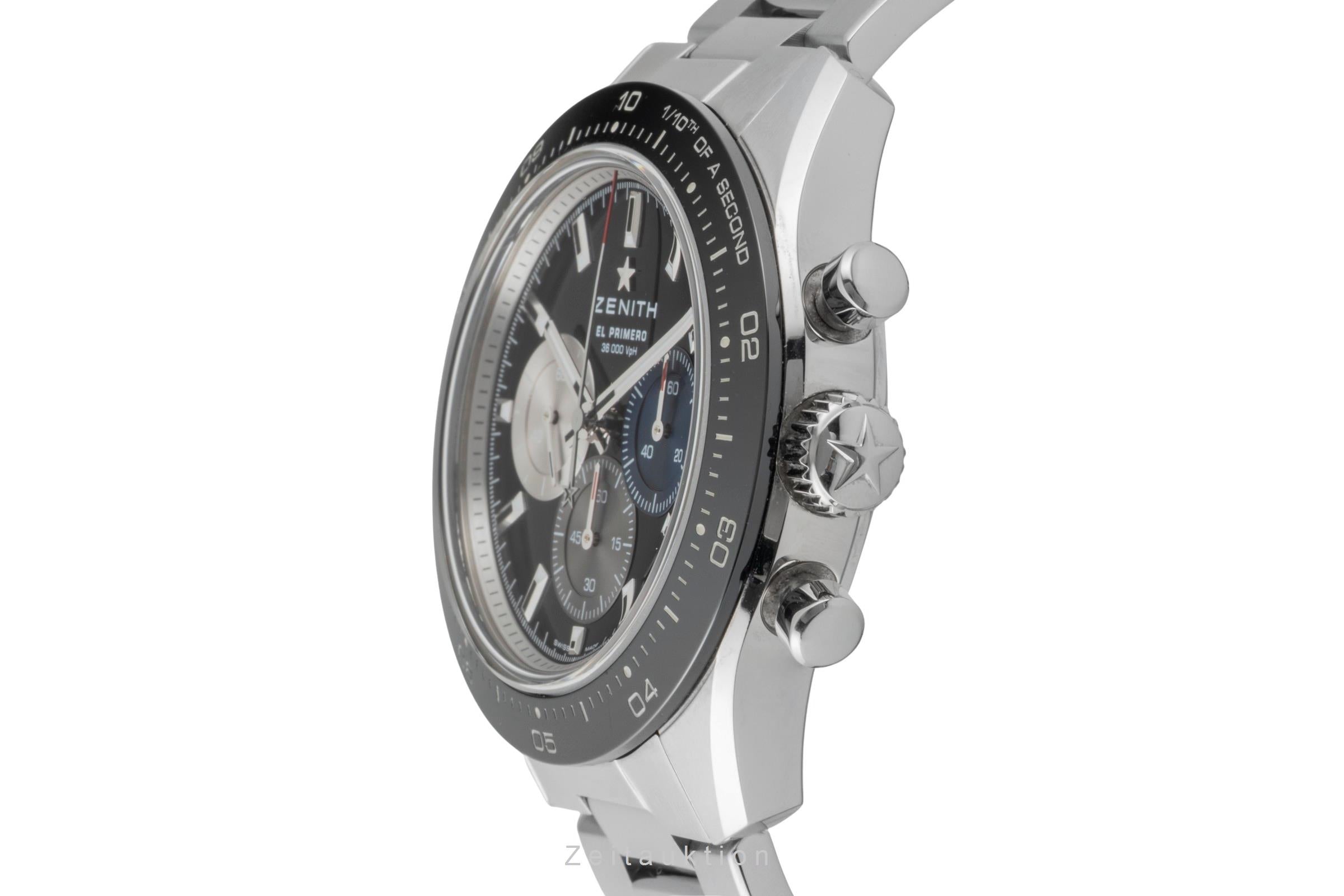 Zenith Chronomaster chronograph steel automatic men's watch 03.3100.3600/21.M3100 LP: 12200EUR  [2600124]