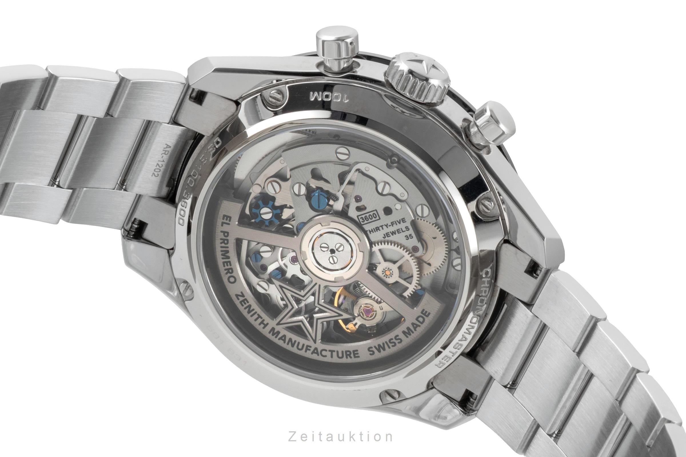 Zenith Chronomaster chronograph steel automatic Kal. 3600 Ref
