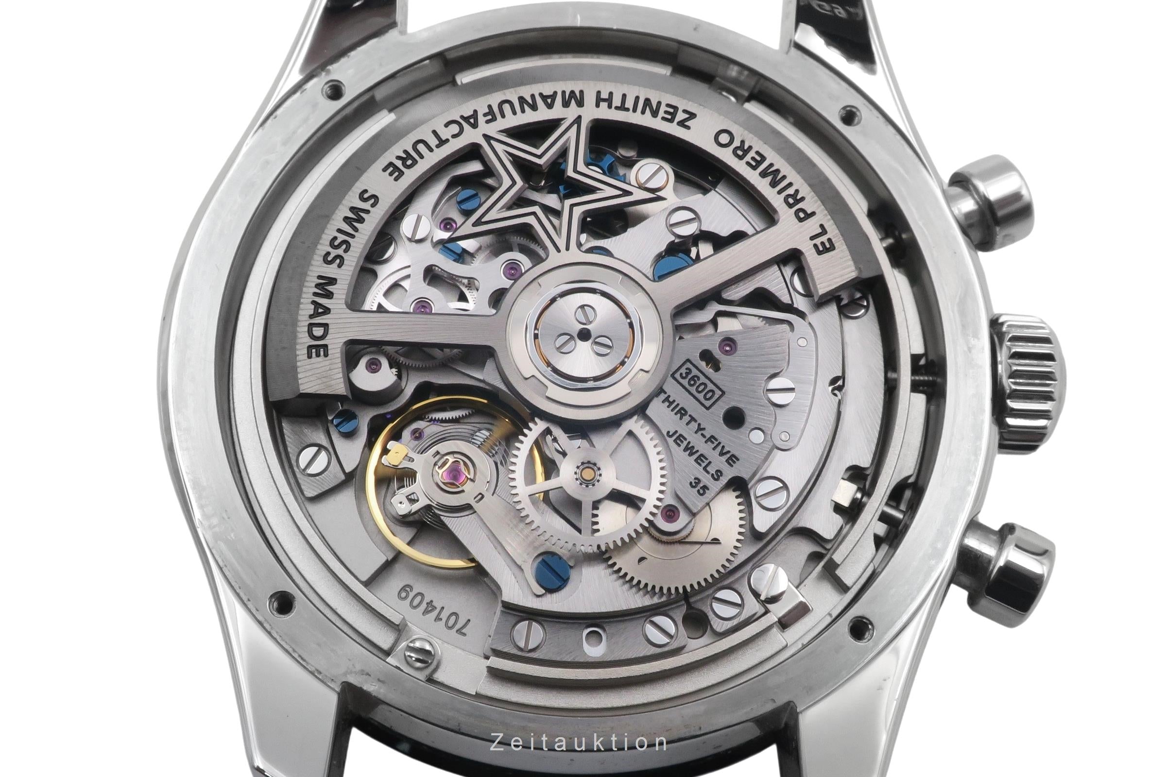 Zenith Chronomaster chronograph steel automatic Kal. 3600 Ref
