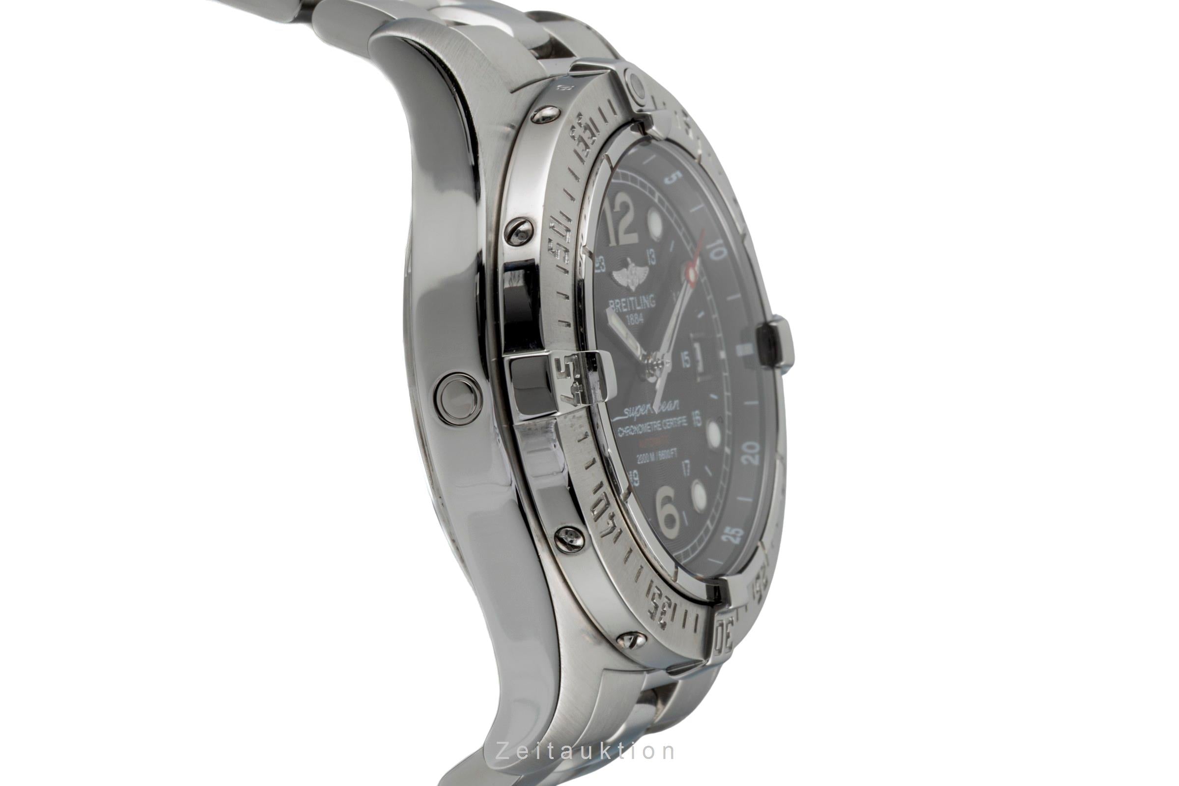 Breitling Superocean acier automatique montre pour hommes A17390  [2600129]