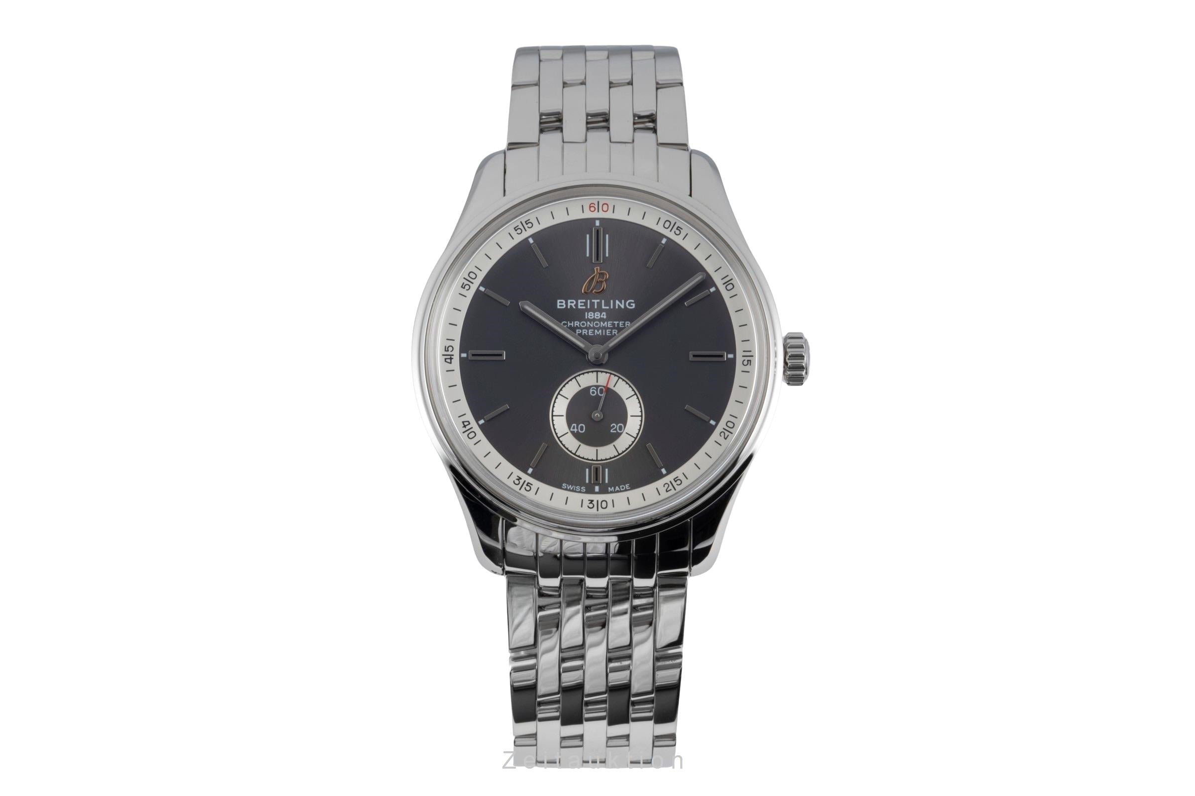 Breitling Premier steel automatic men's watch A37340351B1A1  [2600130]