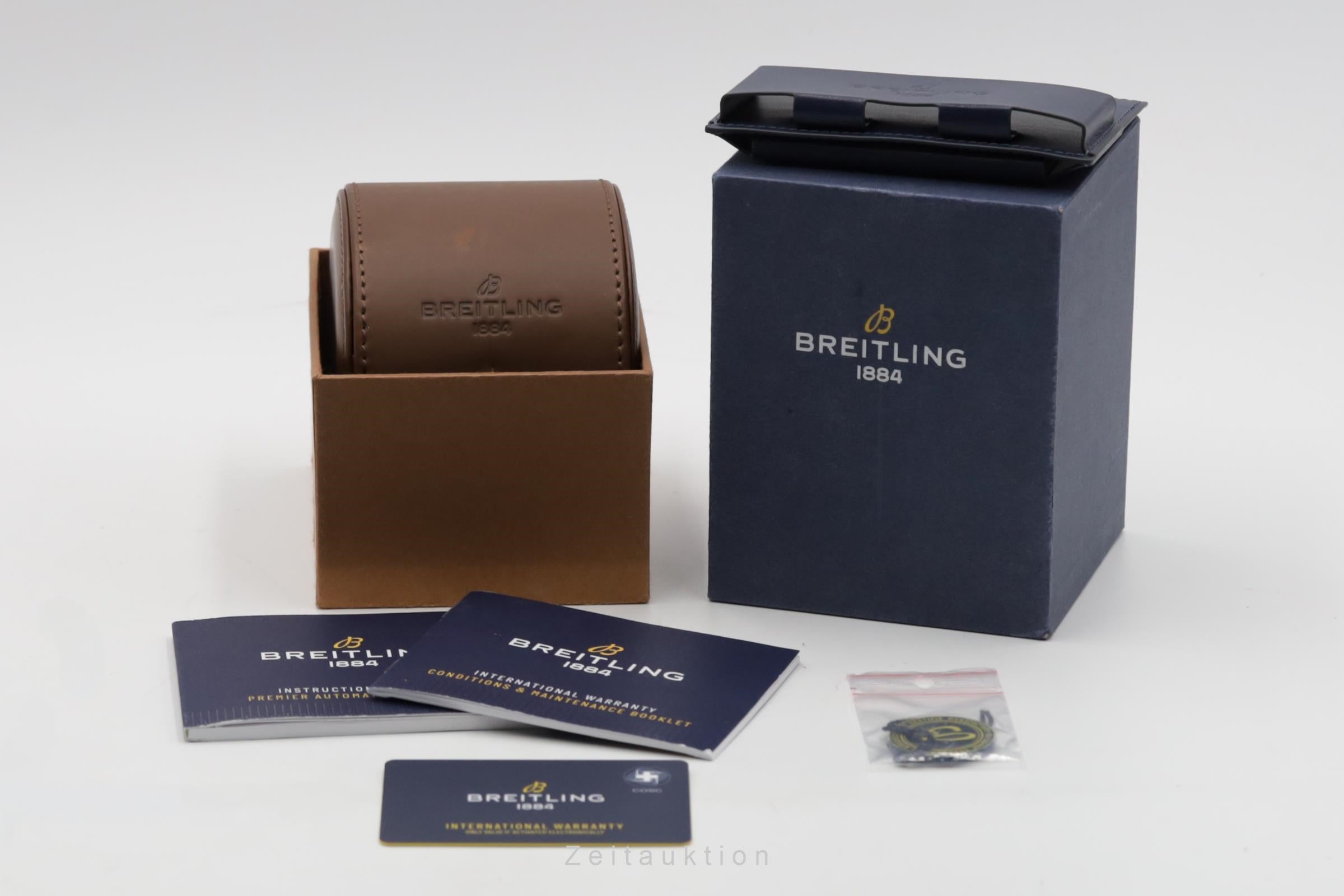 Breitling Premier steel automatic men's watch A37340351B1A1  [2600130]