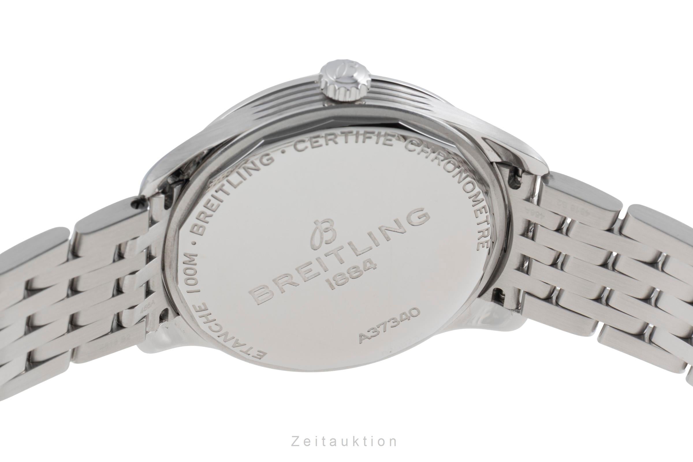 Breitling Premier steel automatic men's watch A37340351B1A1  [2600130]