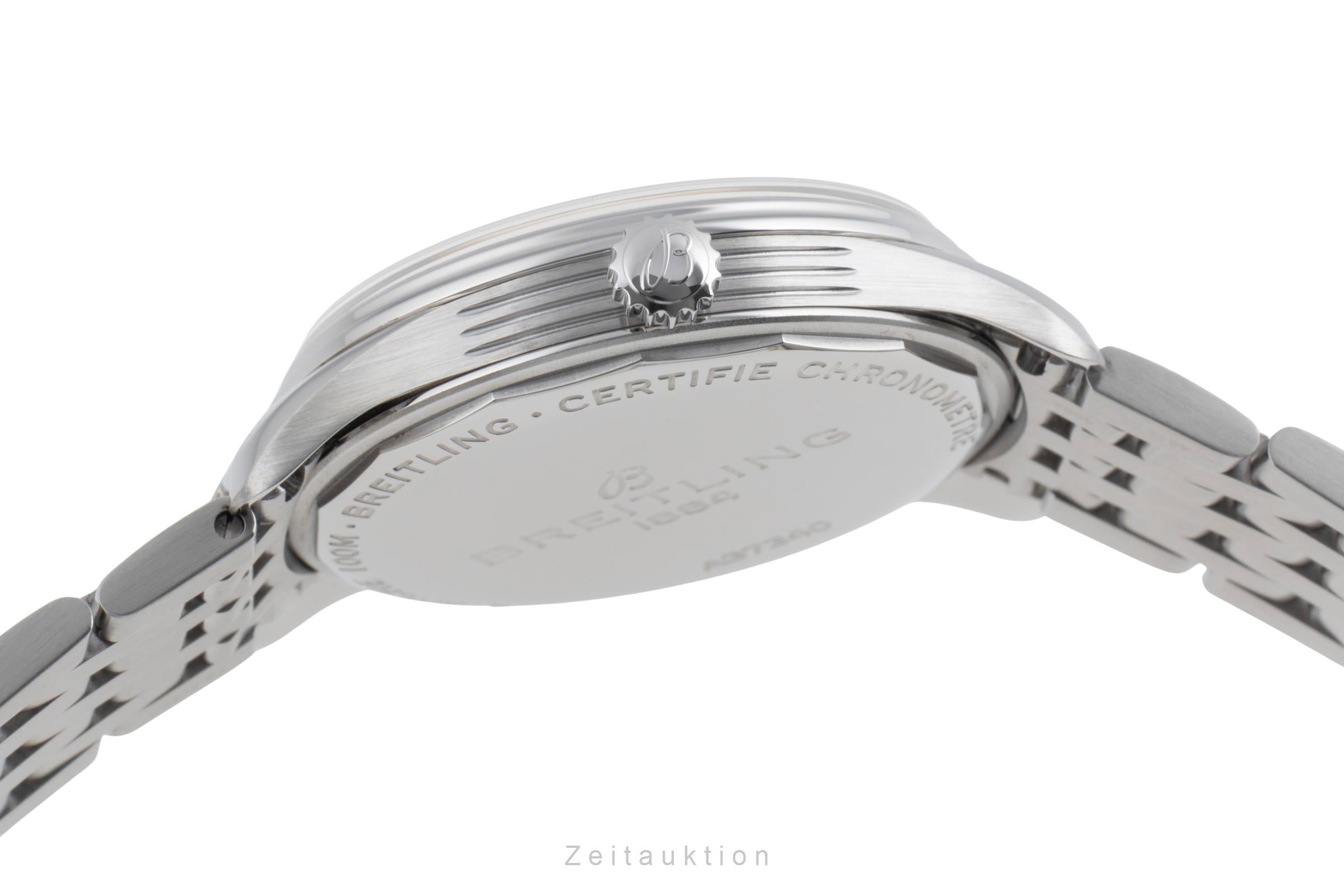 Breitling Premier steel automatic men's watch A37340351B1A1  [2600130]