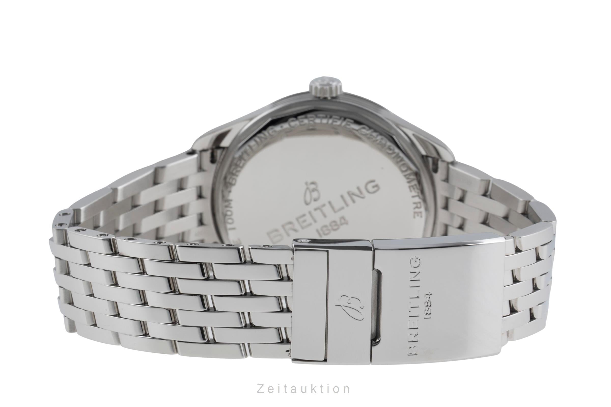 Breitling Premier steel automatic men's watch A37340351B1A1  [2600130]