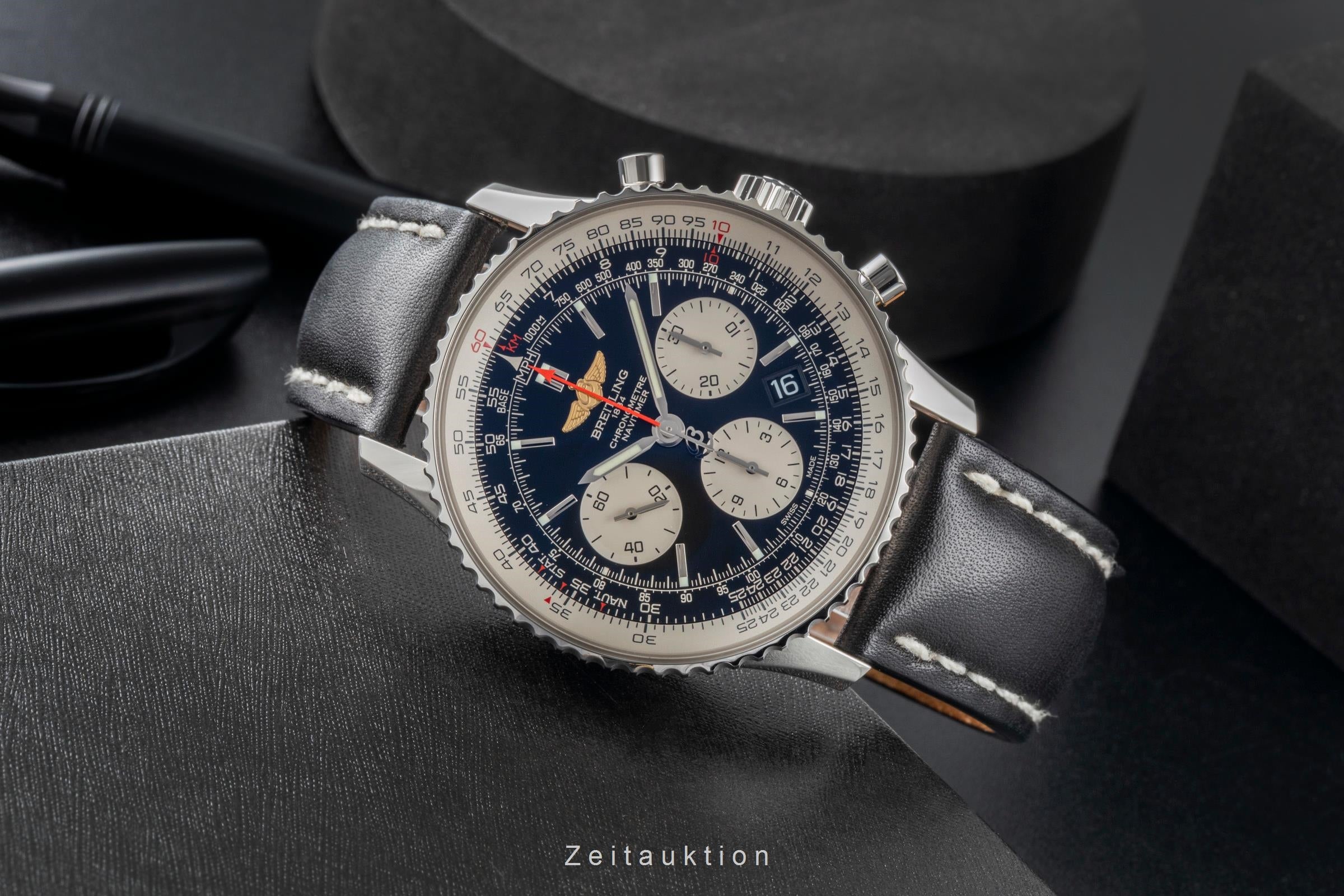 Breitling Navitimer 01 Automatik Edelstahl Ref. AB012012/BB01 B&P VP: 9300€ [2600131]