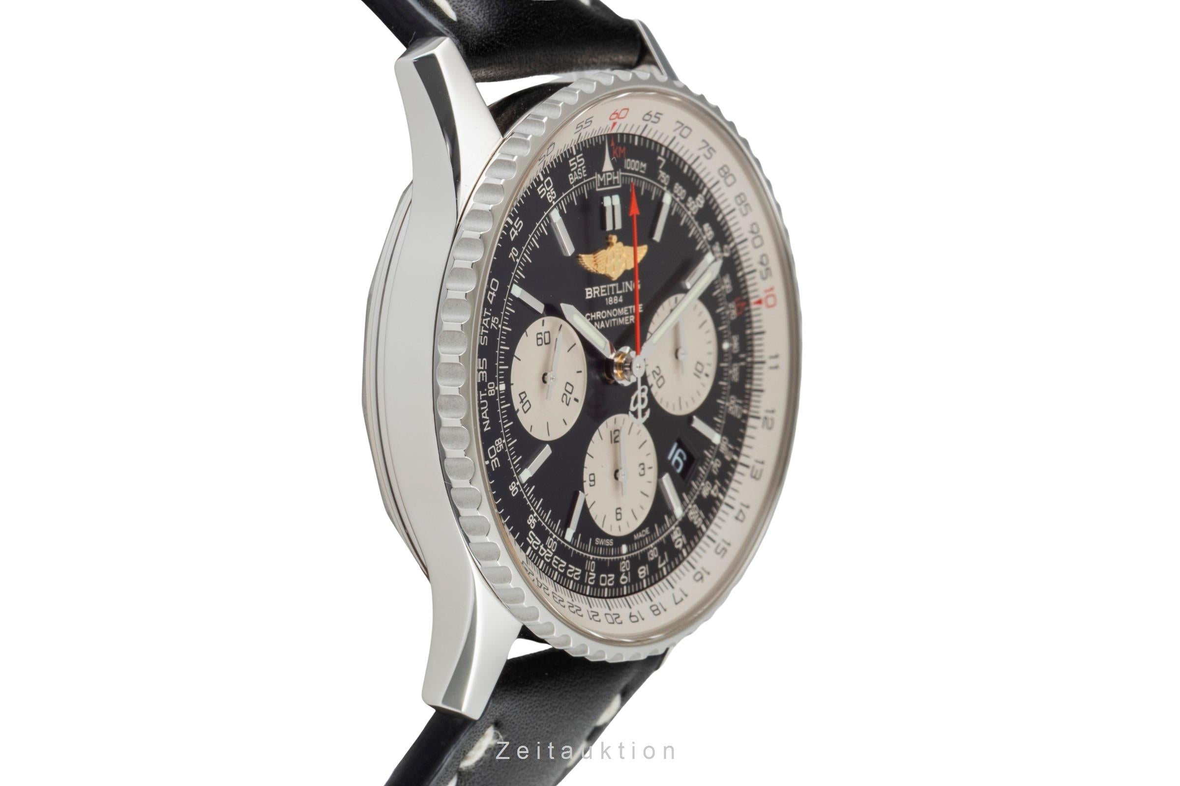 Breitling Navitimer 01 Automatik Edelstahl Ref. AB012012/BB01 B&P VP: 9300€ [2600131]