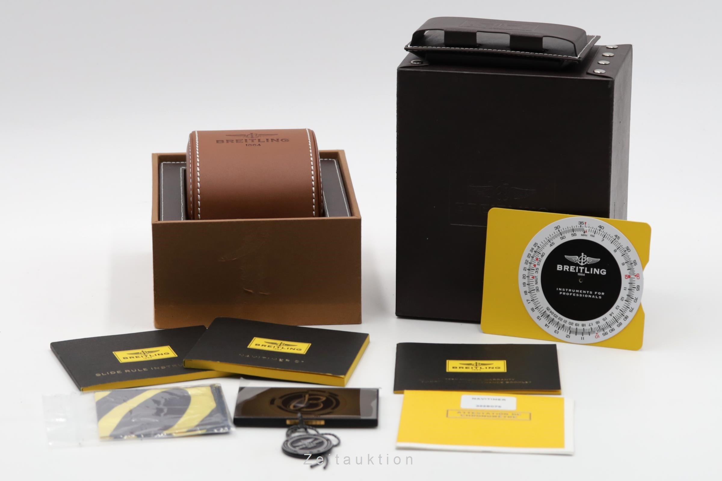 Breitling Navitimer 01 Automatik Edelstahl Ref. AB012012/BB01 B&P VP: 9300€ [2600131]