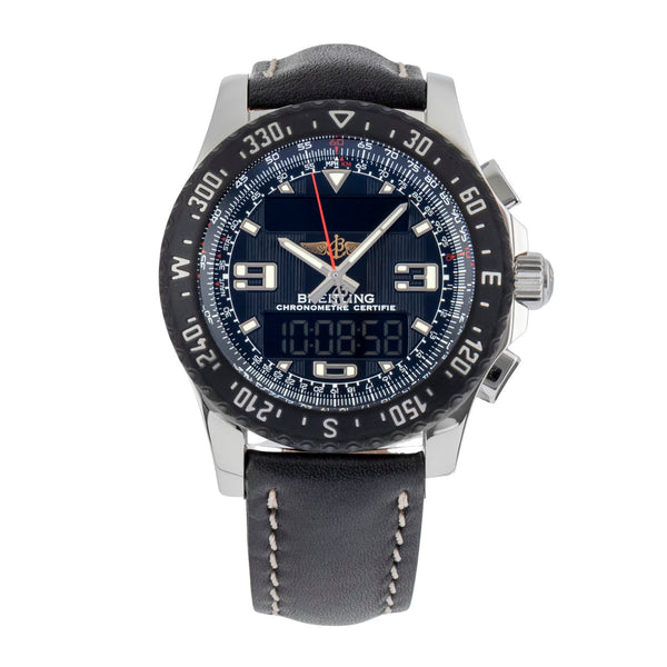 Breitling Airwolf Chronograph Quarz Edelstahl Herrenuhr Ref. A78364 Papiere 2009 [2600132]
