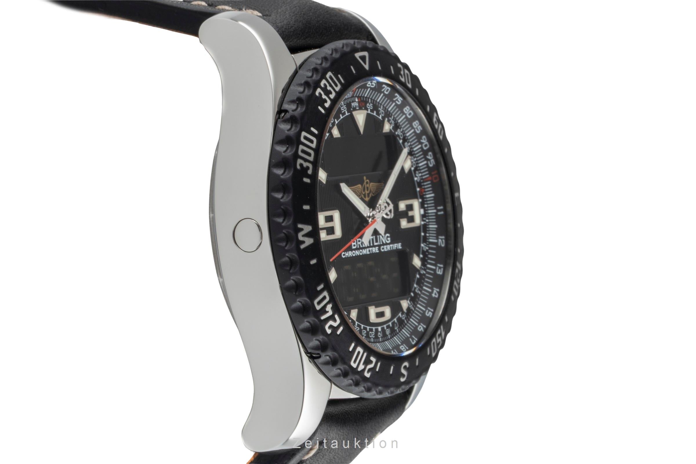 Breitling Airwolf chronograph steel quartz Kal. B78 Ref. A78364