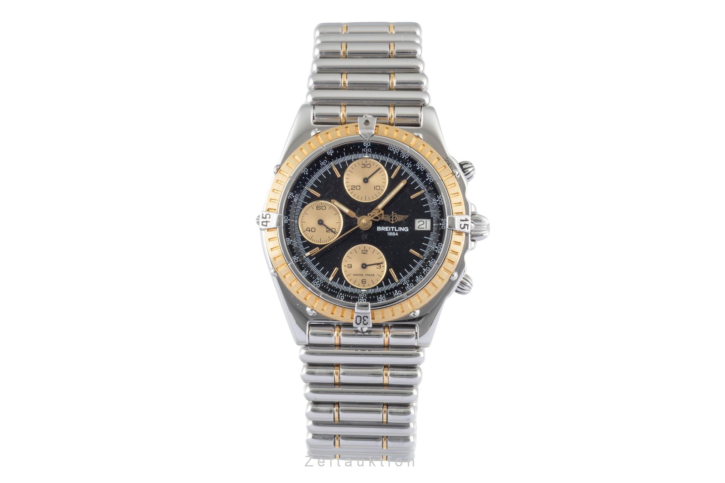 Breitling Chronomat chronograph steel / gold automatic Kal. B13