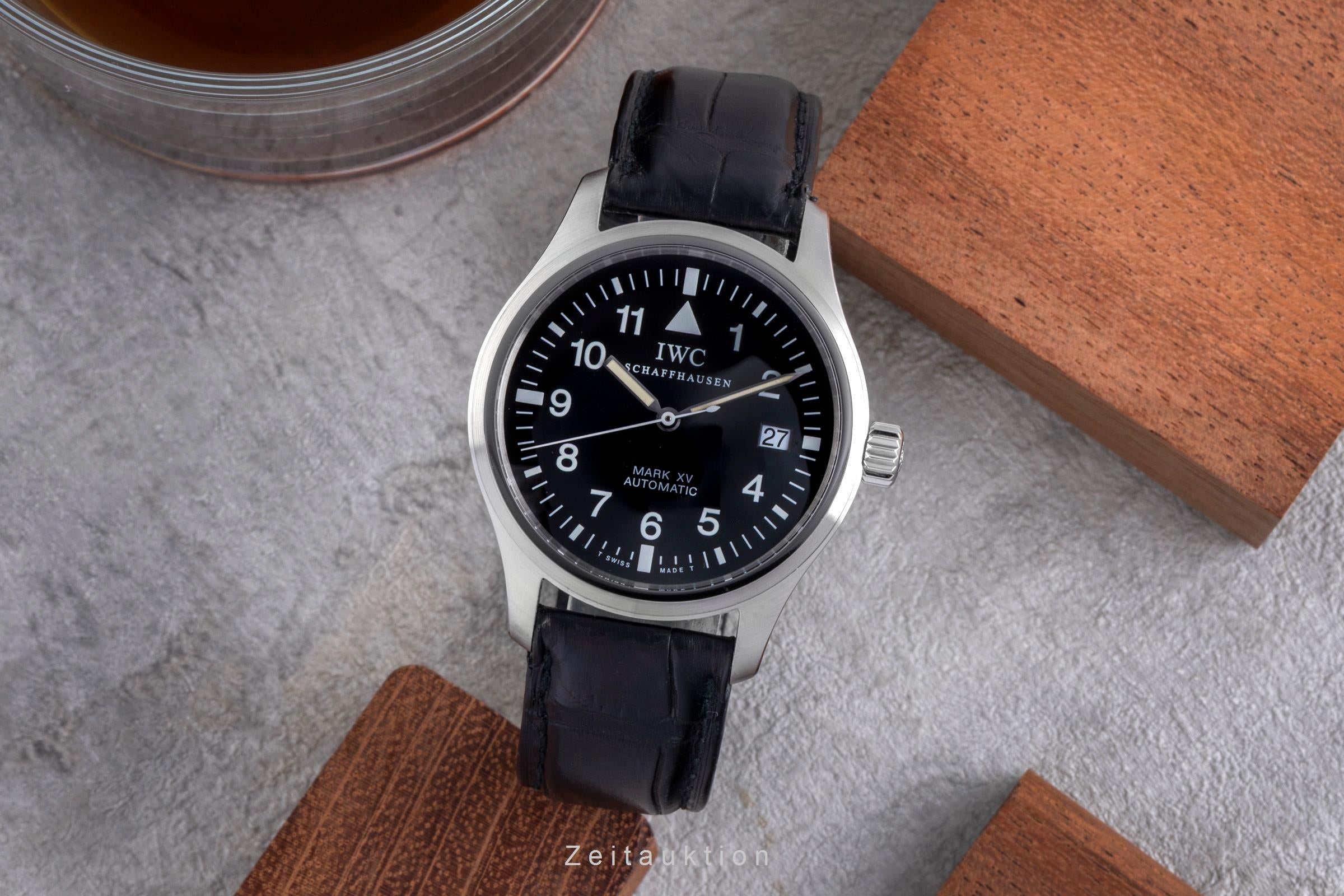 IWC Mark XV Edelstahl Black Dial Automatik Herrenuhr Ref. IW325302  [2600137]