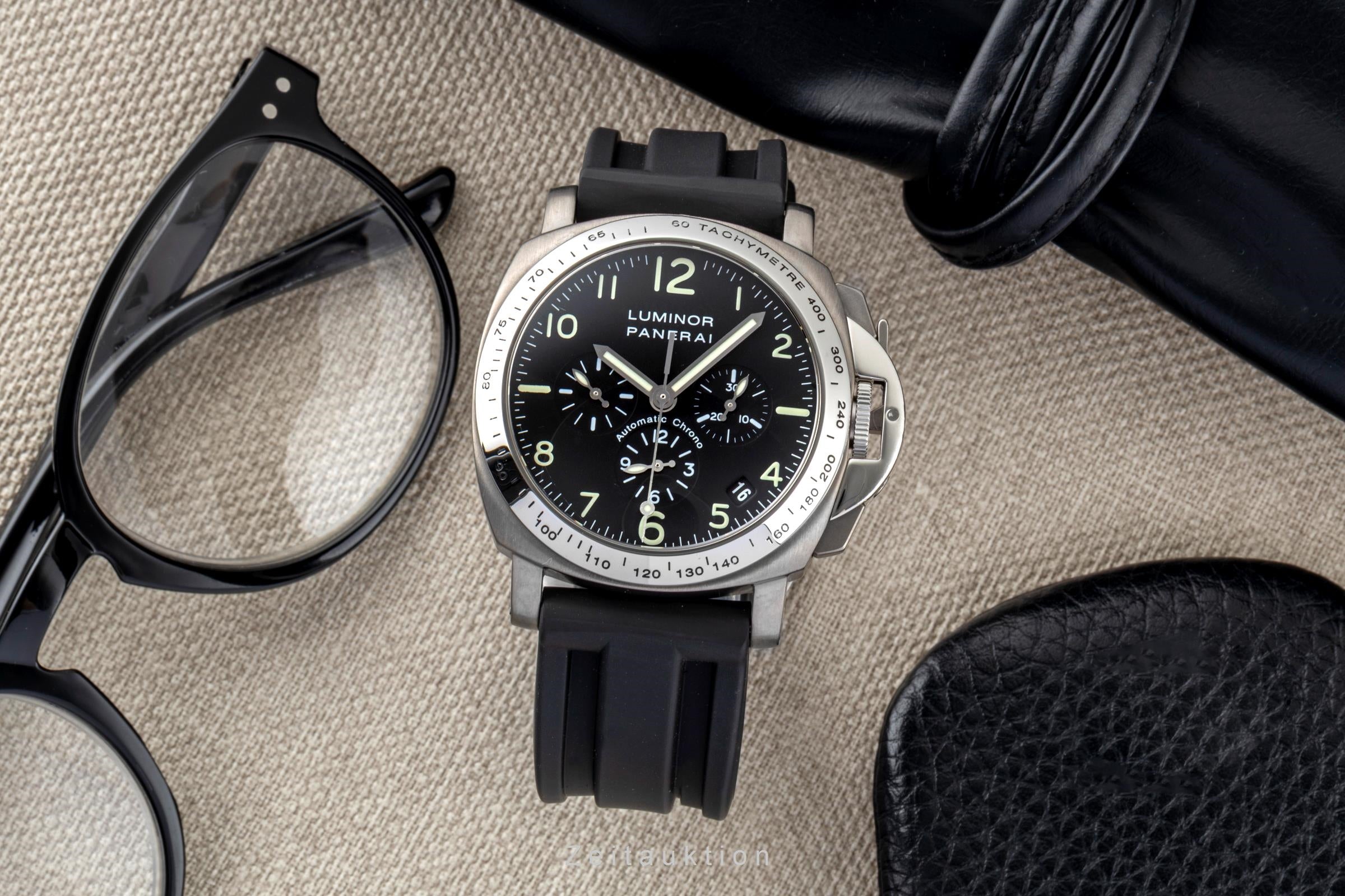 Panerai Luminor 40 Titan Chronograph Automatik Herrenuhr Ref. PAM00074 [2600142]