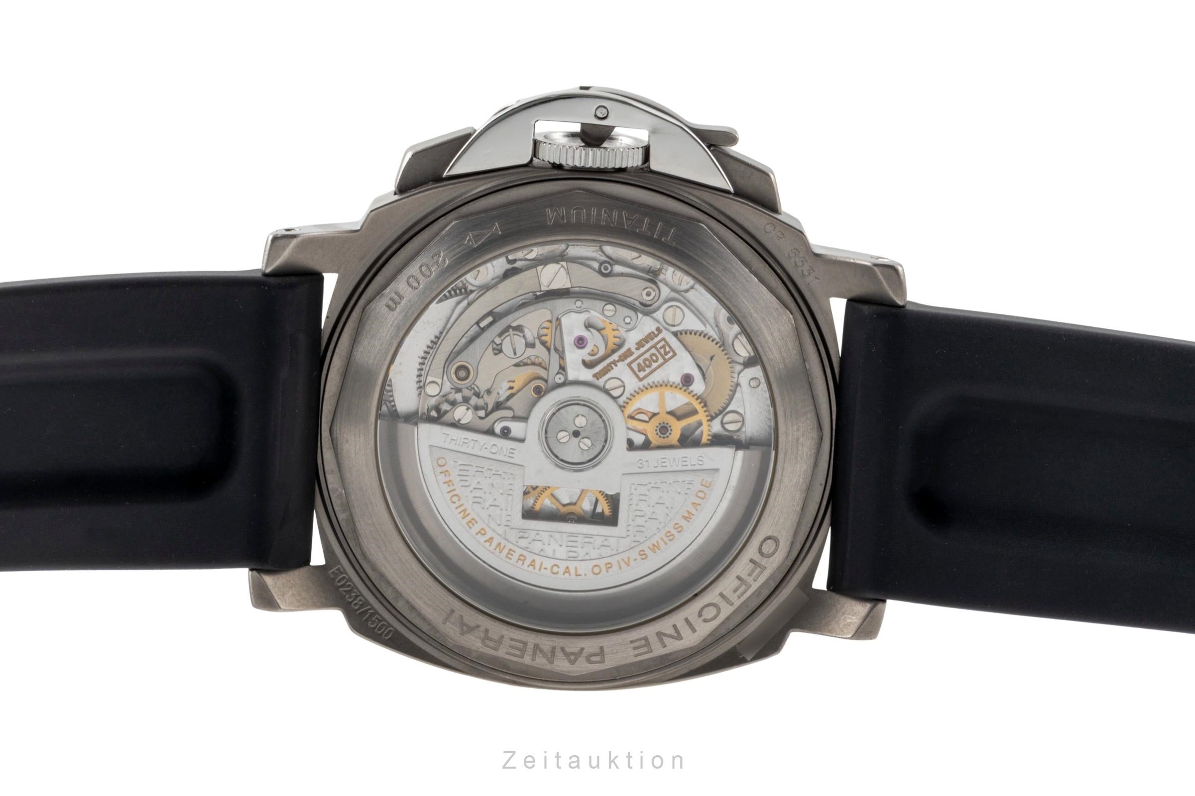 Panerai Luminor 40 Titan Chronograph Automatik Herrenuhr Ref. PAM00074 [2600142]