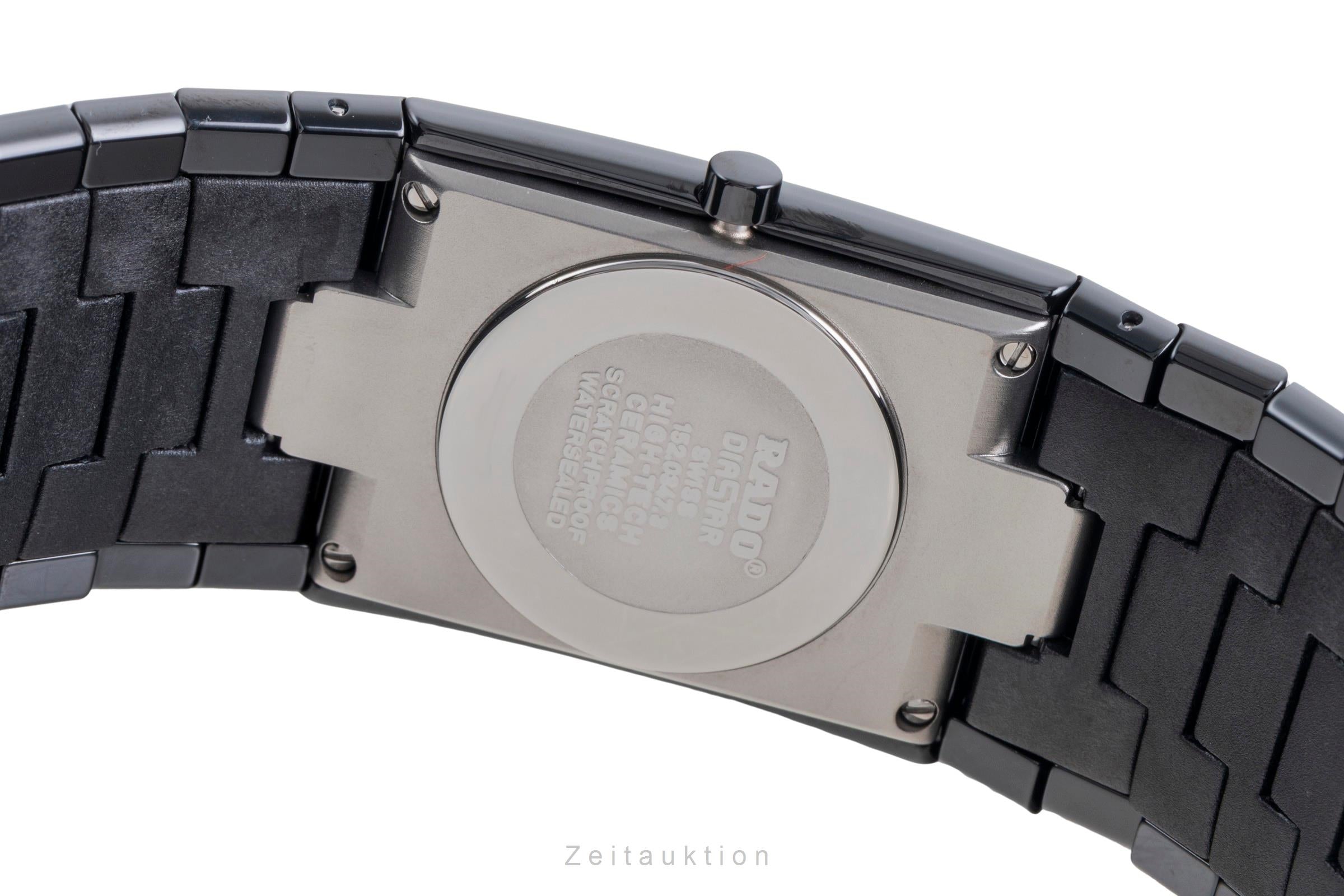 Rado Diastar Ceramica Keramik Quarz unisex Ref. R21347172 Box & Papiere 2001 [2600144]