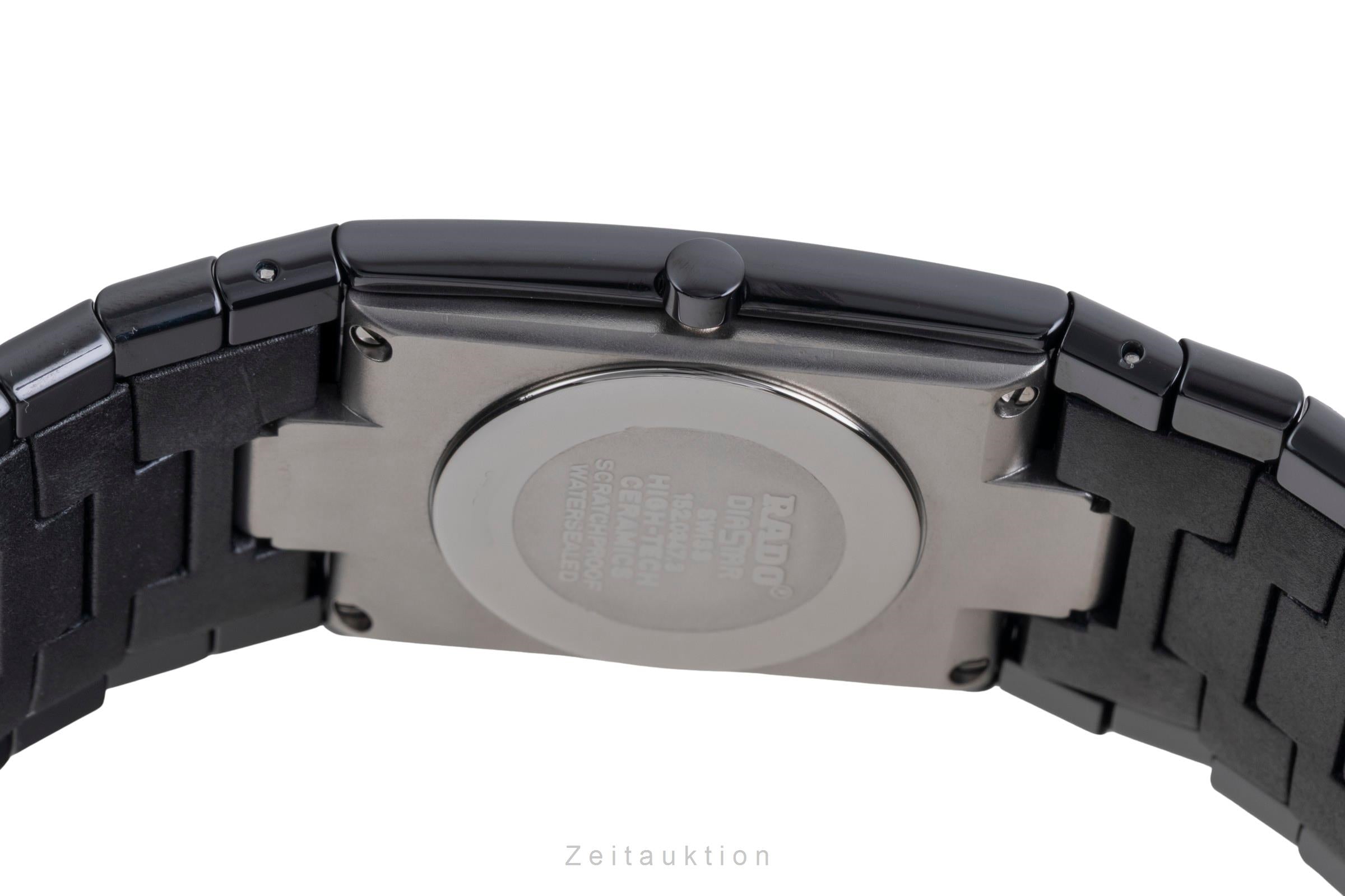 Rado Diastar Ceramica Keramik Quarz unisex Ref. R21347172 Box & Papiere 2001 [2600144]