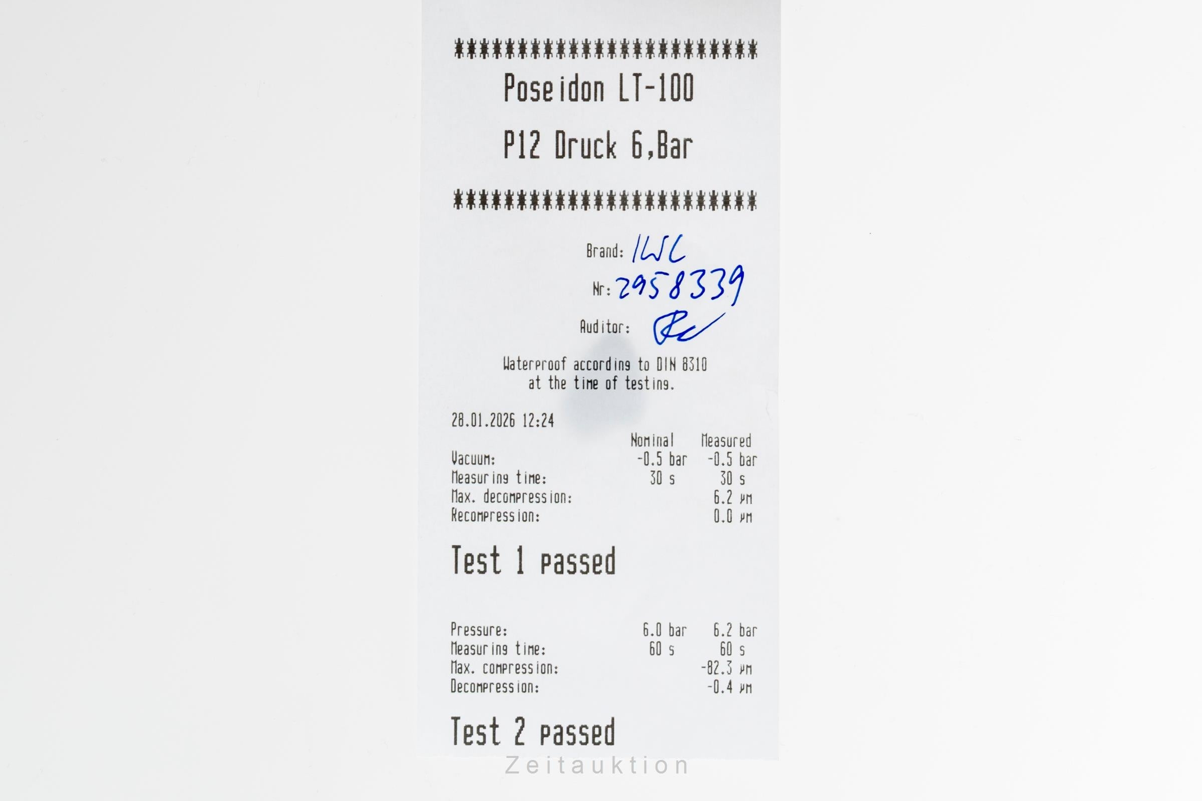 IWC Big Pilot acero automático reloj para caballeros IW500201 LP: 13900EUR  [2600146]