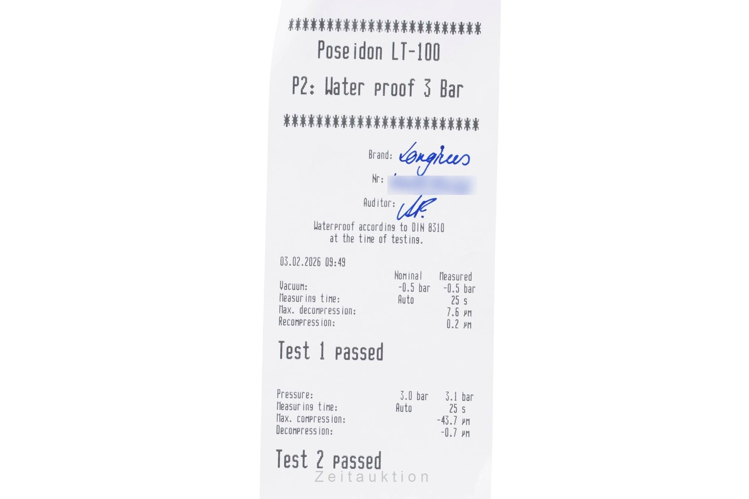 Longines Master Collection steel automatic men's watch L2.893.4.78.6 LP: 2550EUR  [2600147]