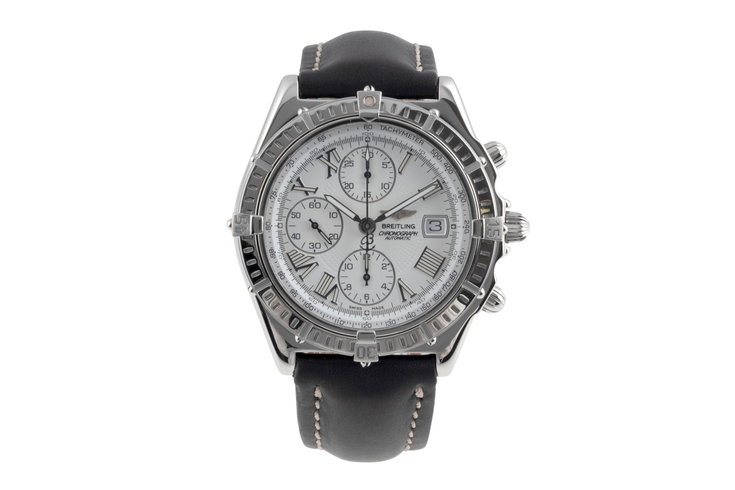 Breitling Crosswind Chronograph Automatik Stahl Herrenuhr Ref. A13055 VP: 8100 € [2600149]