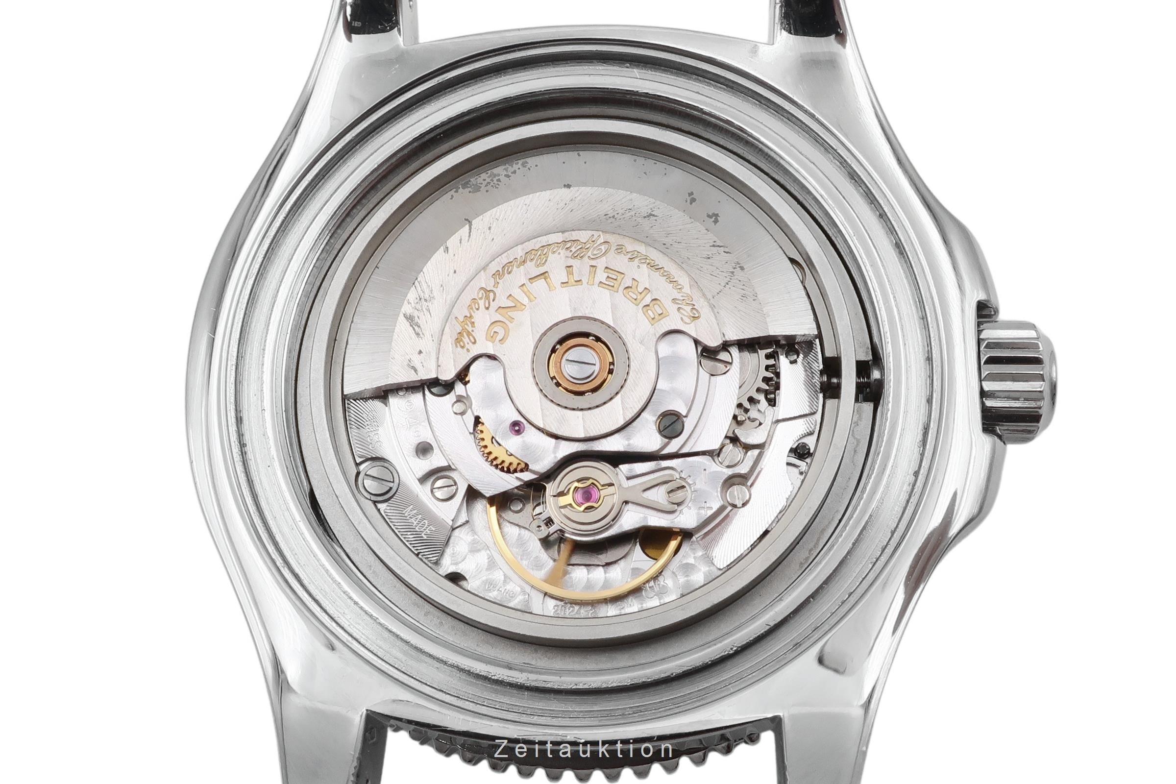 Breitling Superocean 42 Black Dial Edelstahl Automatik Herrenuhr Ref. A17364  [2600150]