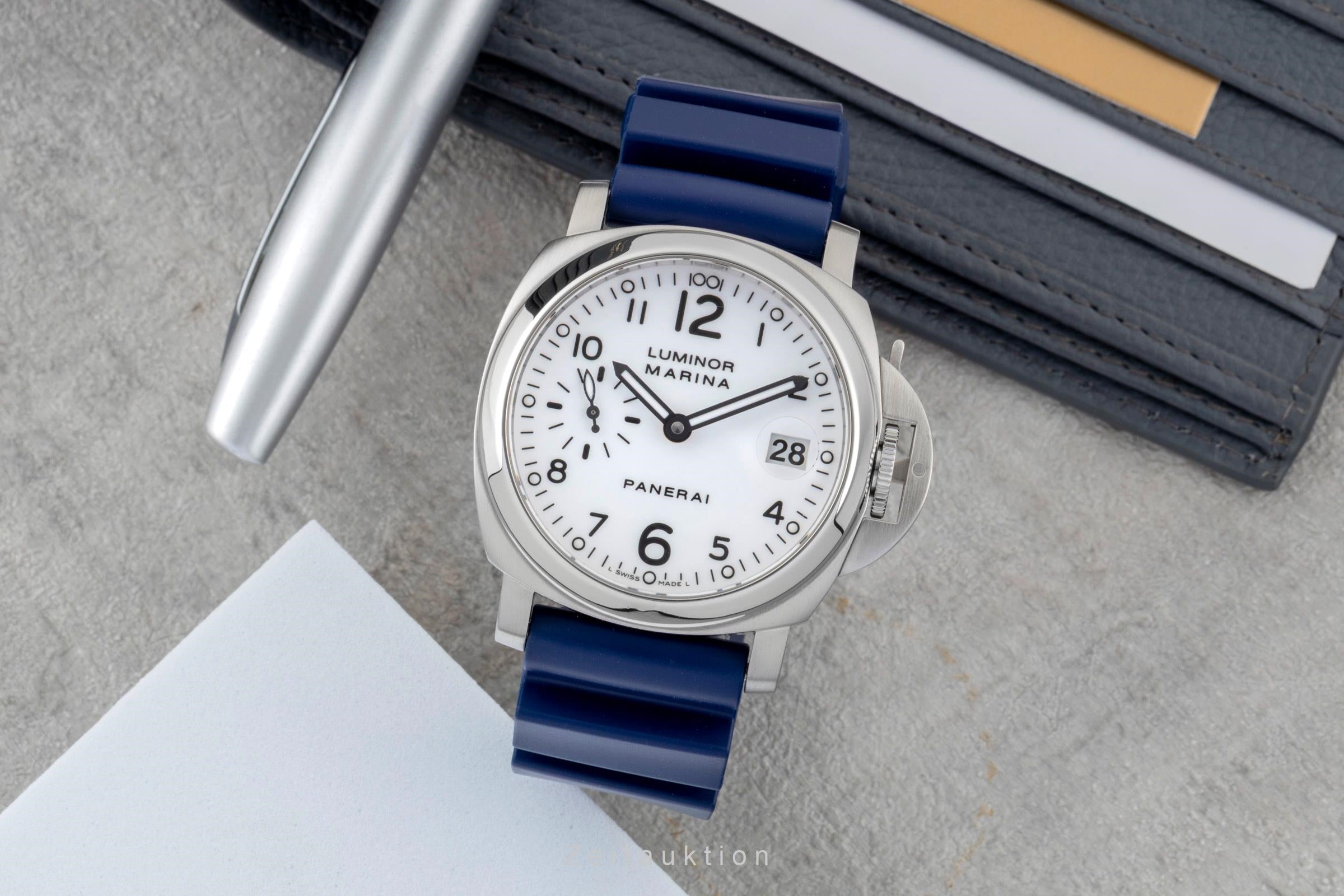 Panerai Luminor Marina steel automatic men's watch PAM00049  [2600153]