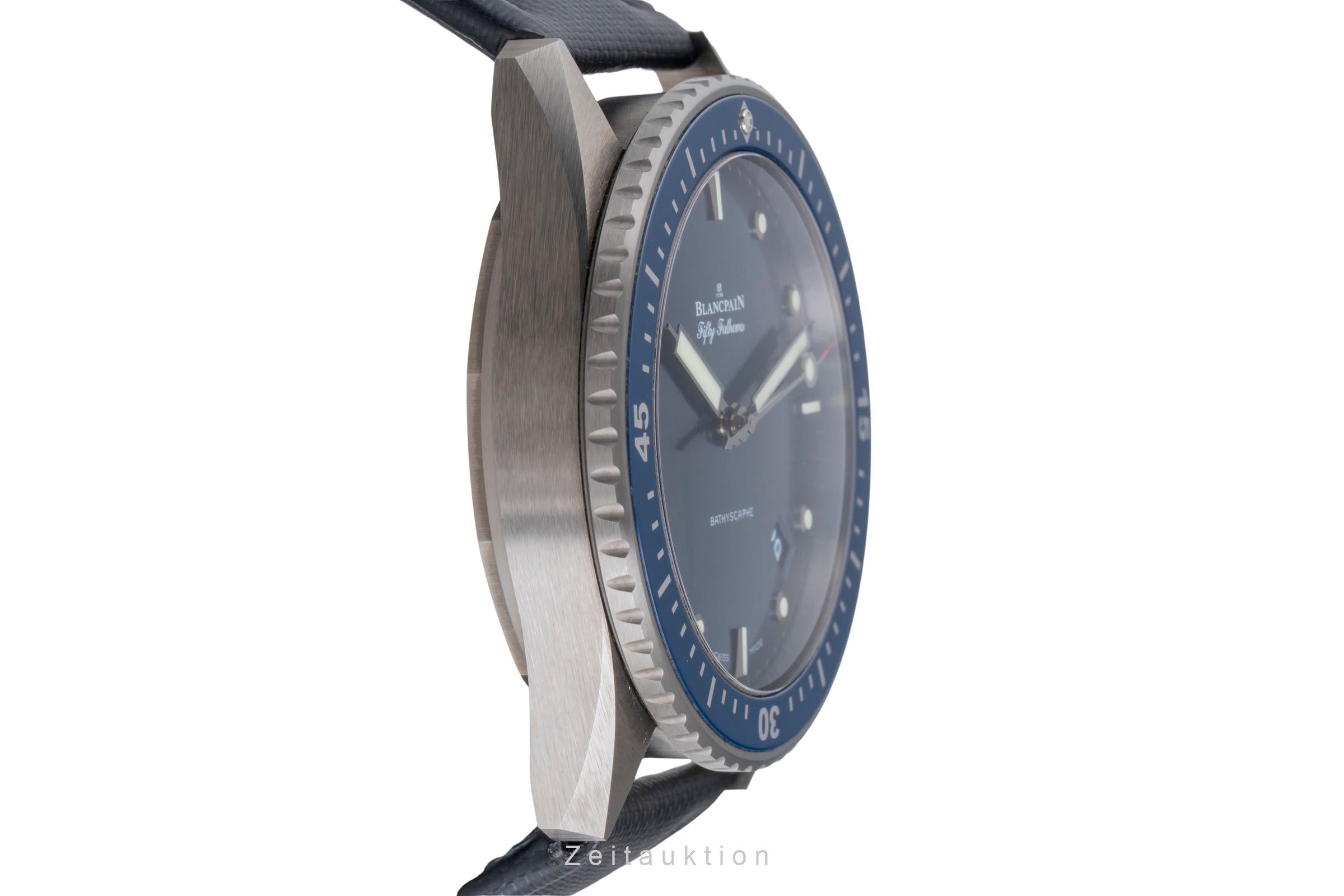 Blancpain Fifty Fathoms Bathyscaphe Blue Keramik 5000-0240-O52A B&P NP 14700,- € [2600154]