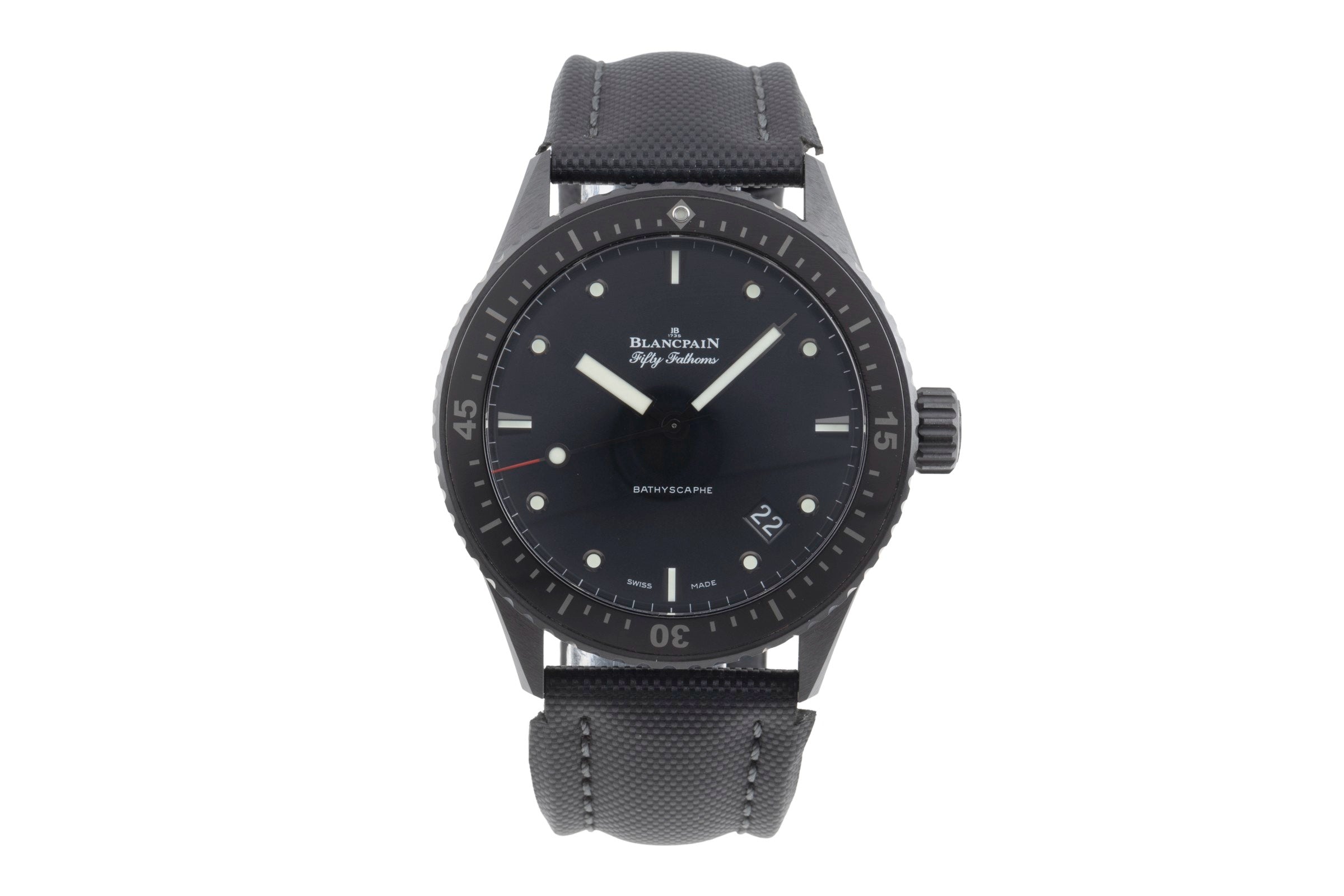 Blancpain Fifty Fathoms ceramic automatic Kal. 1315 Ref. 5000-0130