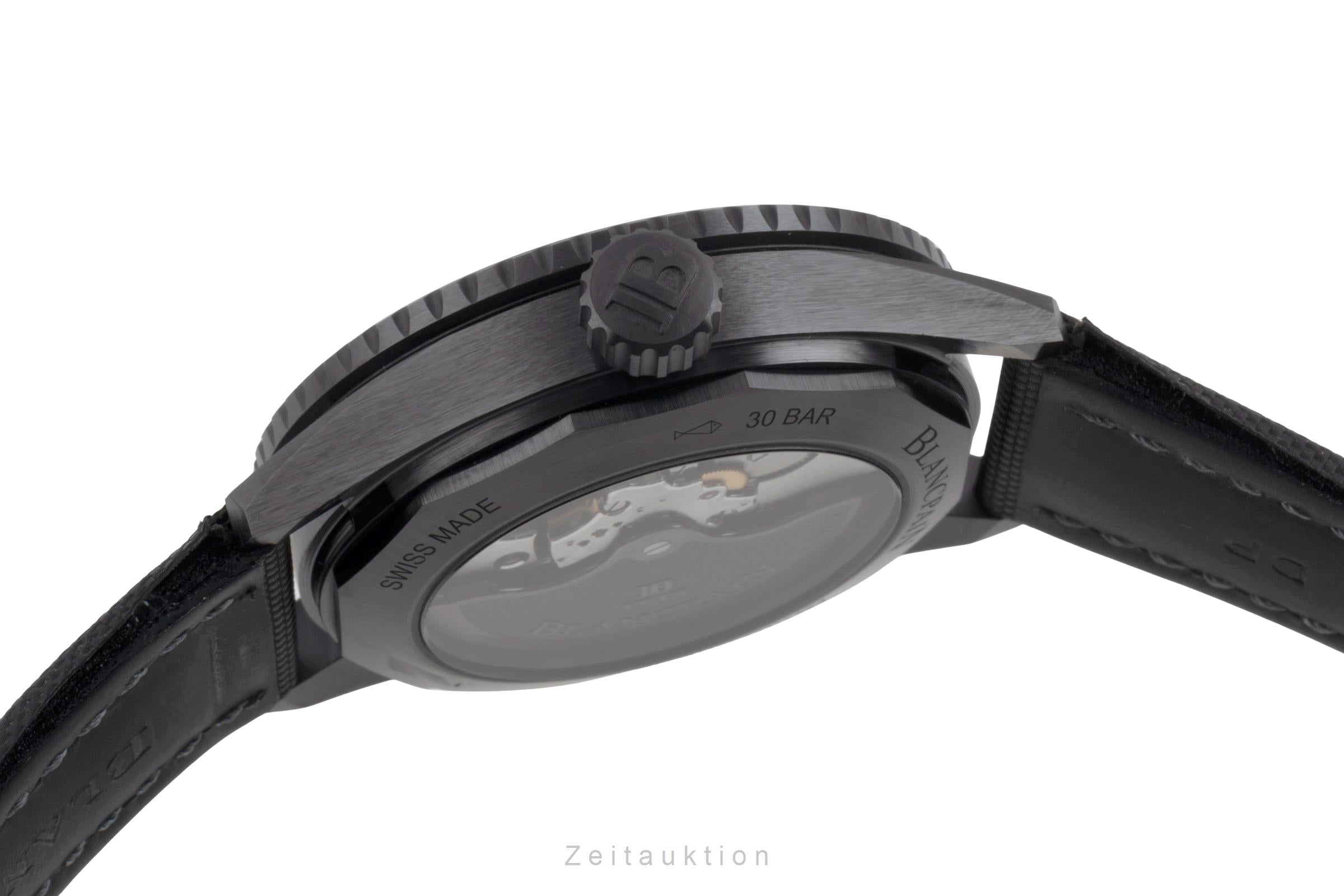 Blancpain Fifty Fathoms céramique automatique montre pour hommes 5000-0130-B52B LP: 14700EUR  [2600156]